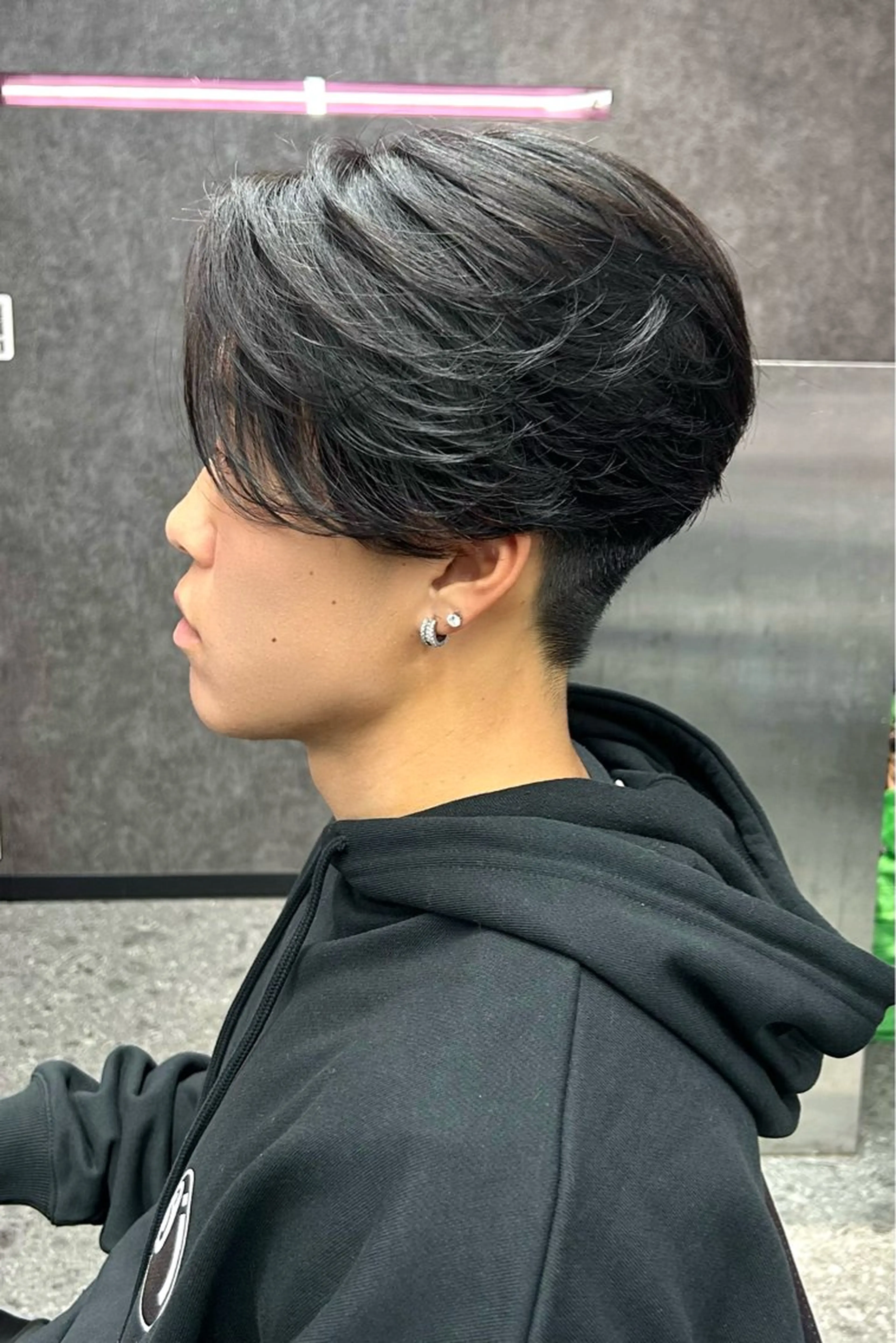 ショート カラー メンズ カット ヘアセット メンズスタイリスト 前田雄輝のヘアスタイル