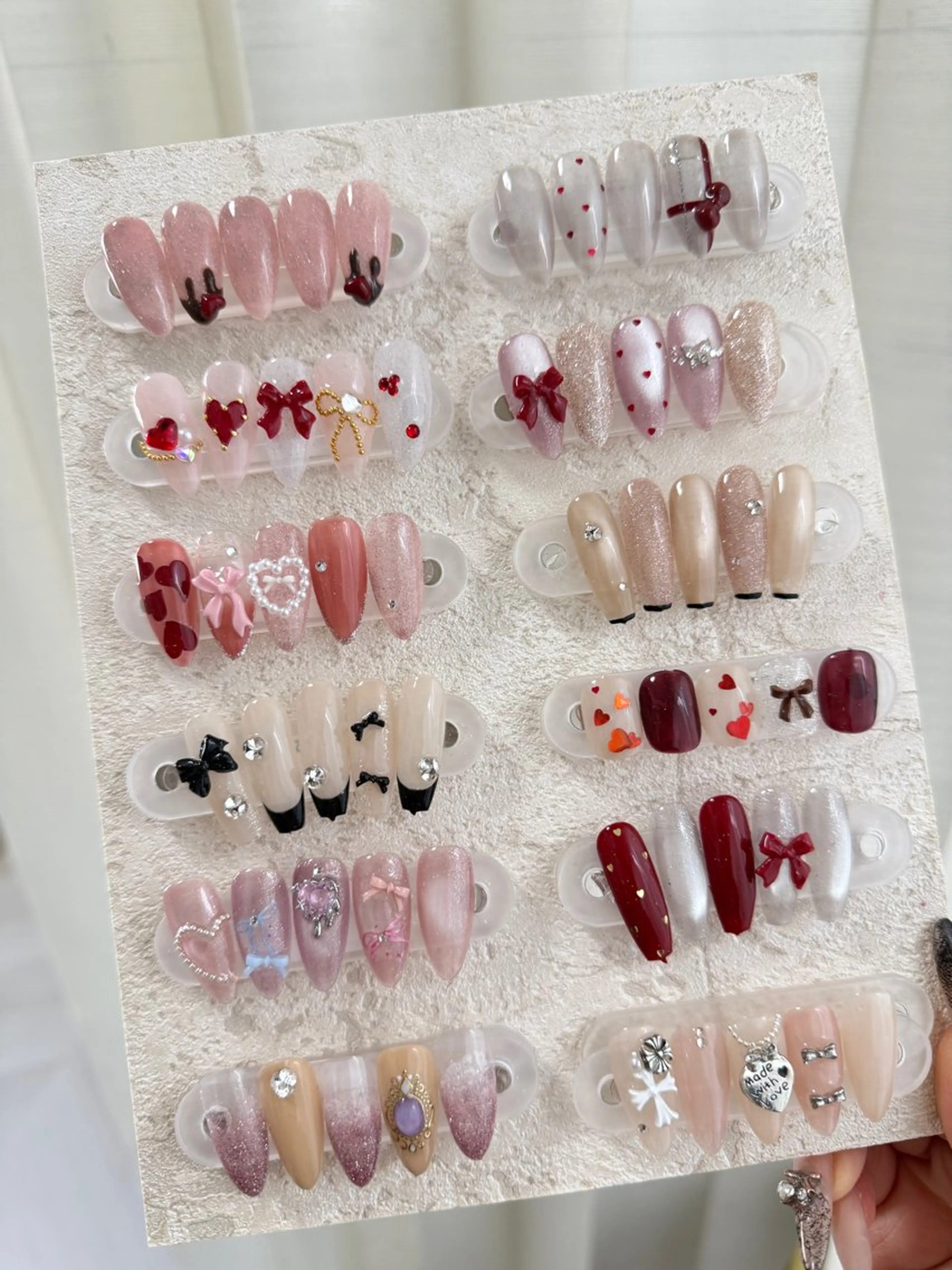 💞限定バレンタインデザイン定額コース💞オフ別の写真