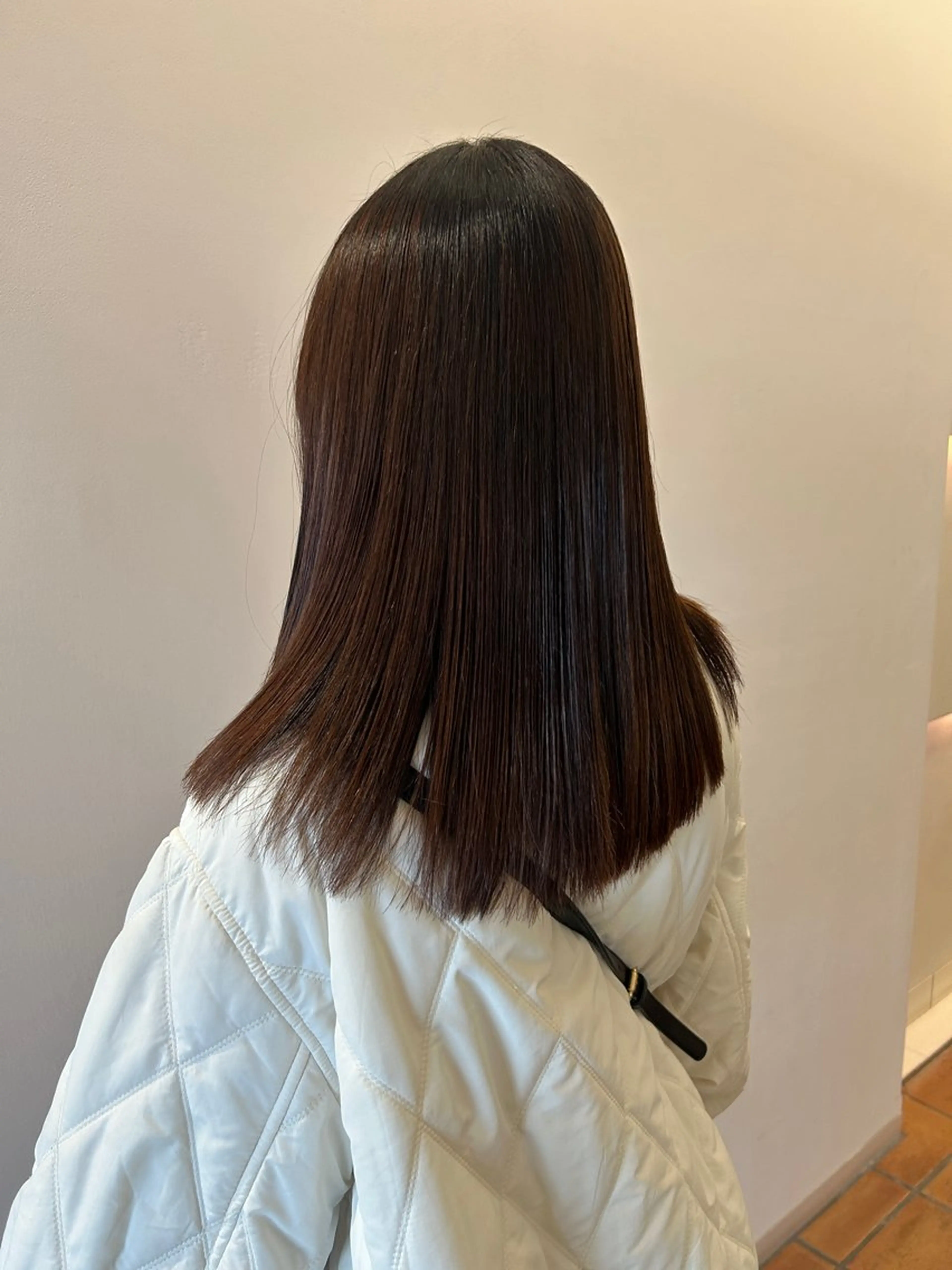 パーマ 髪質改善 縮毛矯正 ストレートパーマ カット 縮毛矯正 cleohair pacela所属・吉村 詩音のヘアスタイル