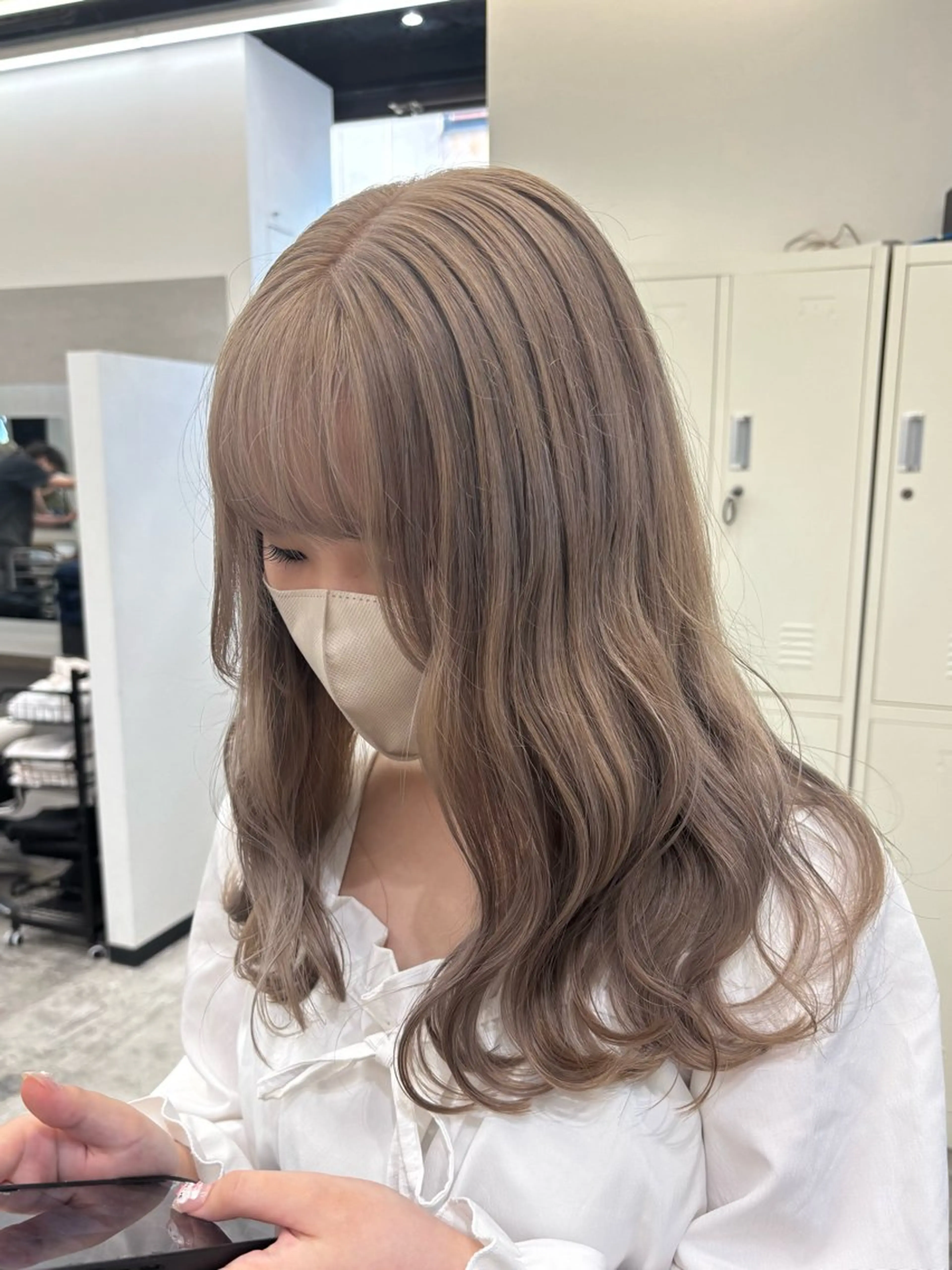 ロング ヘアカラー 🌈ハイトーンカラー ⋆˚ʚɞにいな🌈のヘアスタイル