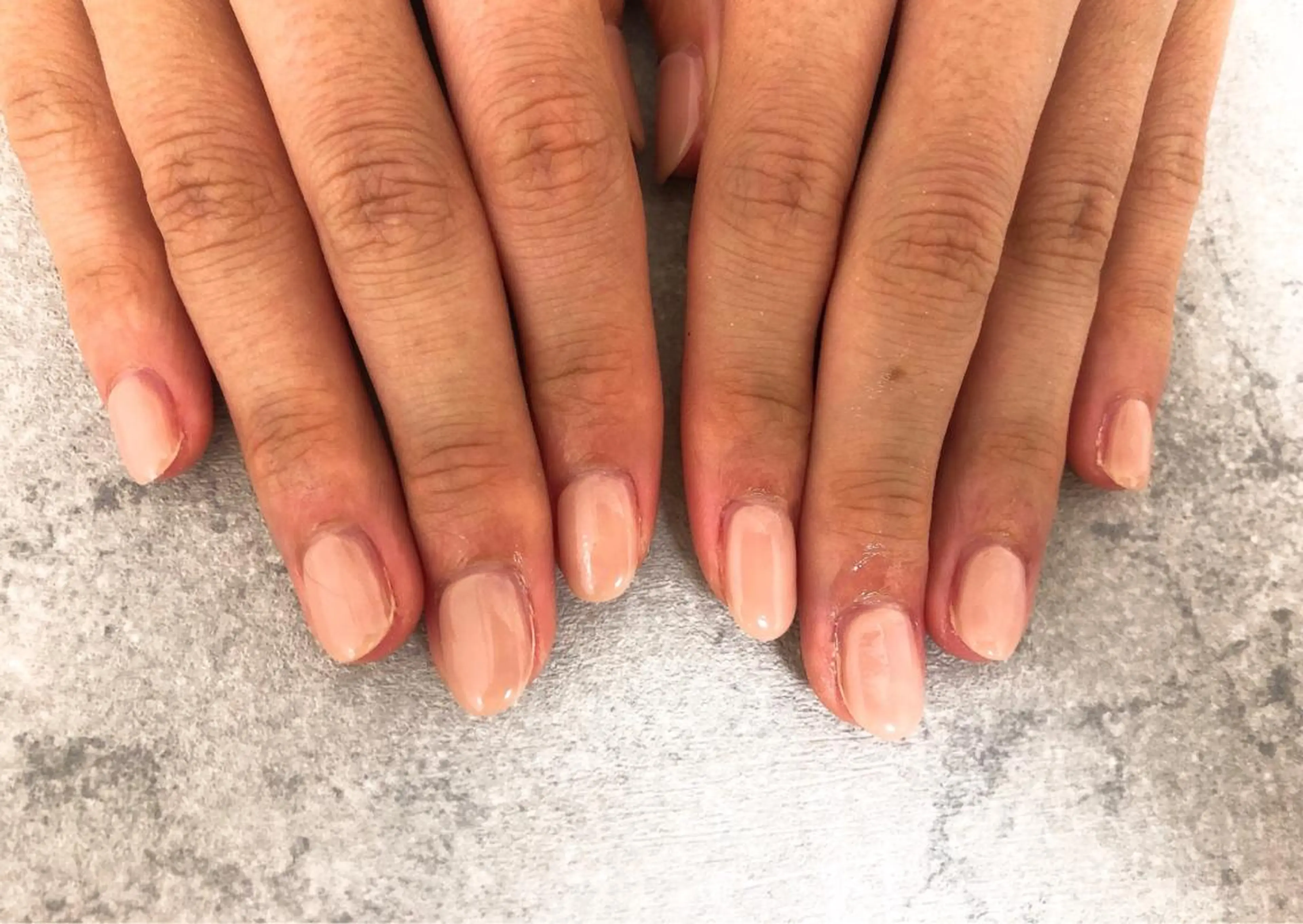 ネイル ワンカラーネイル ハンドネイル Mogu nail 二子玉川のネイルデザイン