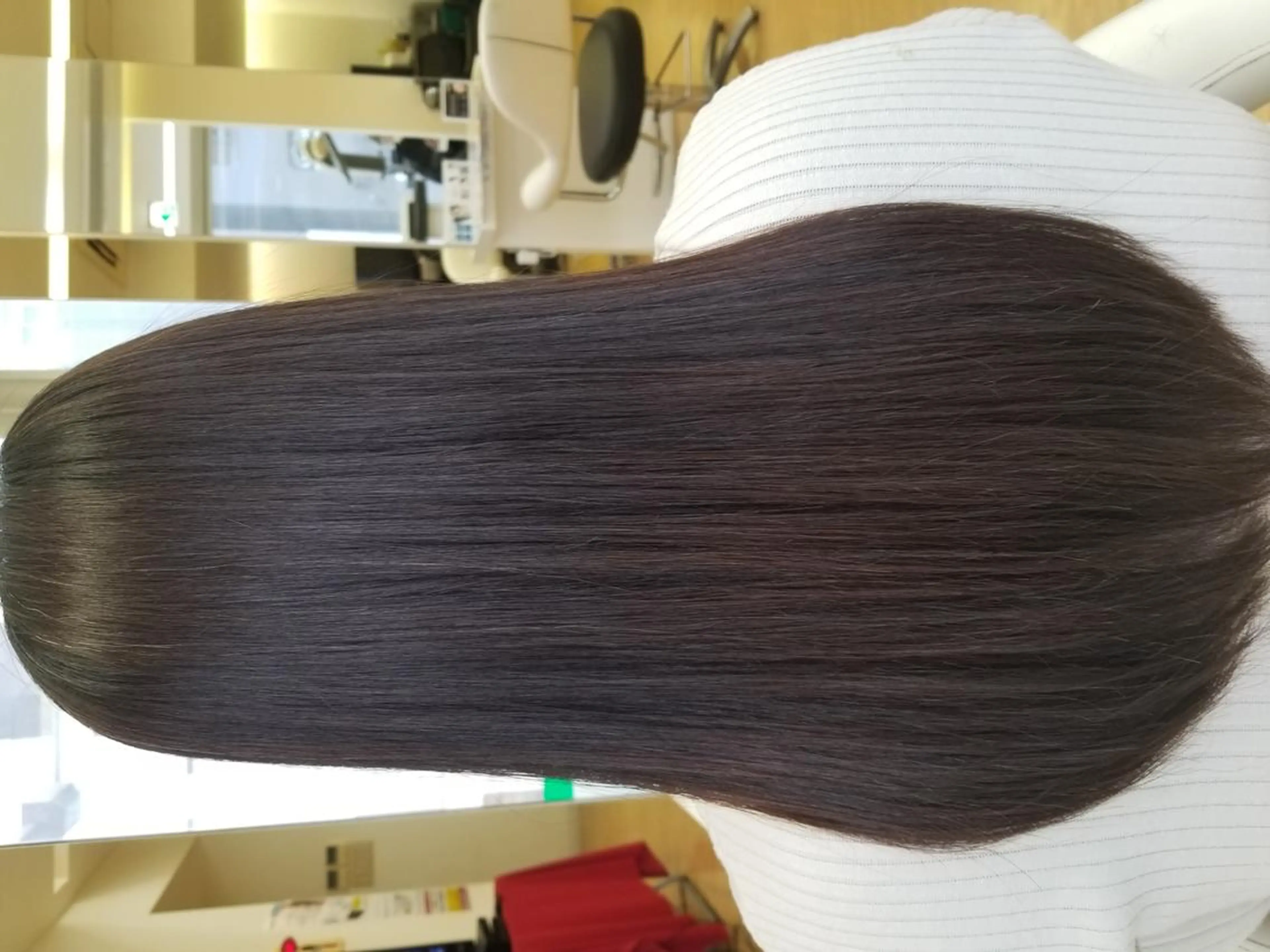 ロング 吉田 恒のヘアスタイル