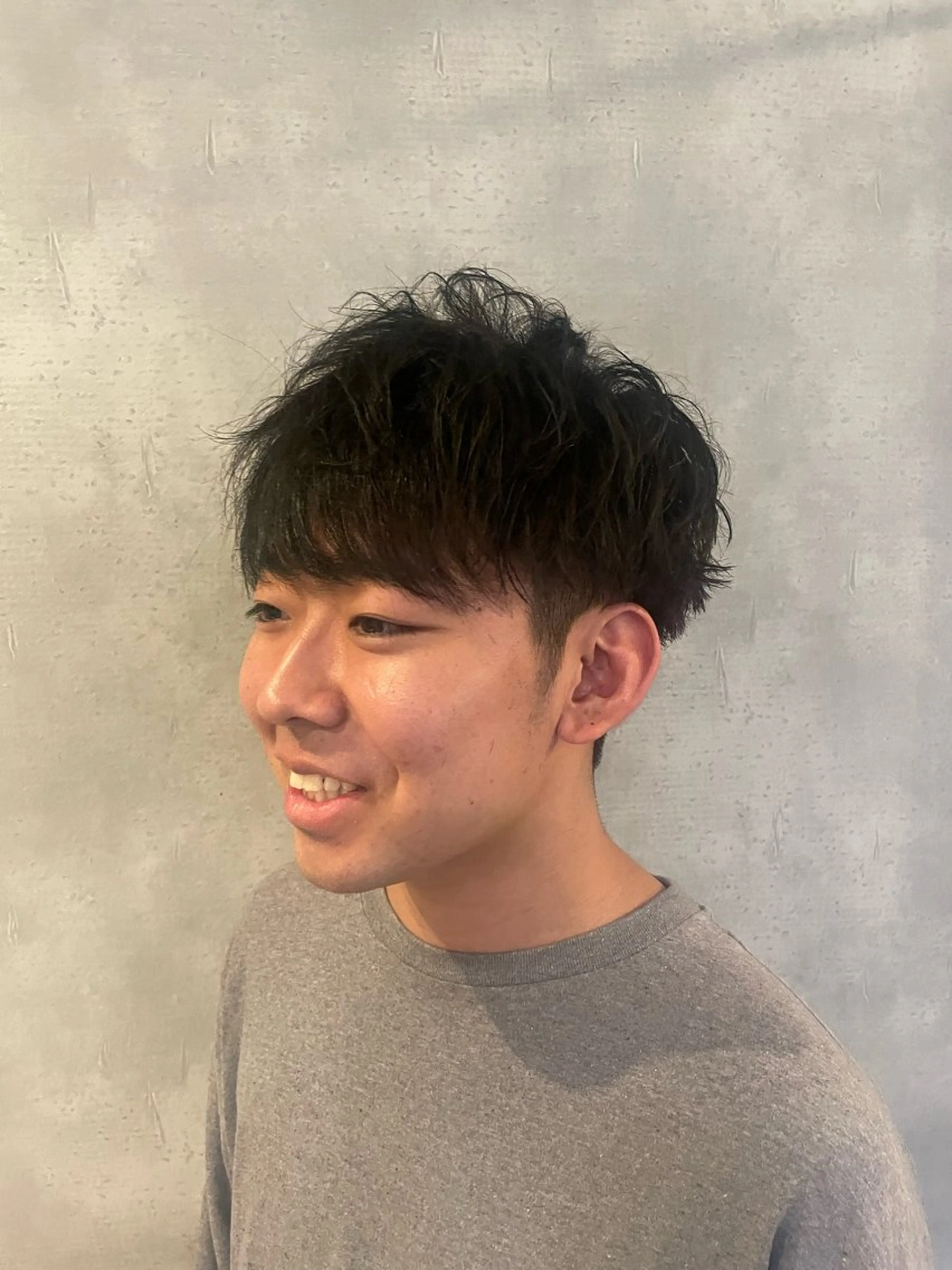 メンズ カット ヘアセット フリーランスシェアサロンルレイル所属・心斎橋/メンズ /ルレイル/地形真希のヘアスタイル