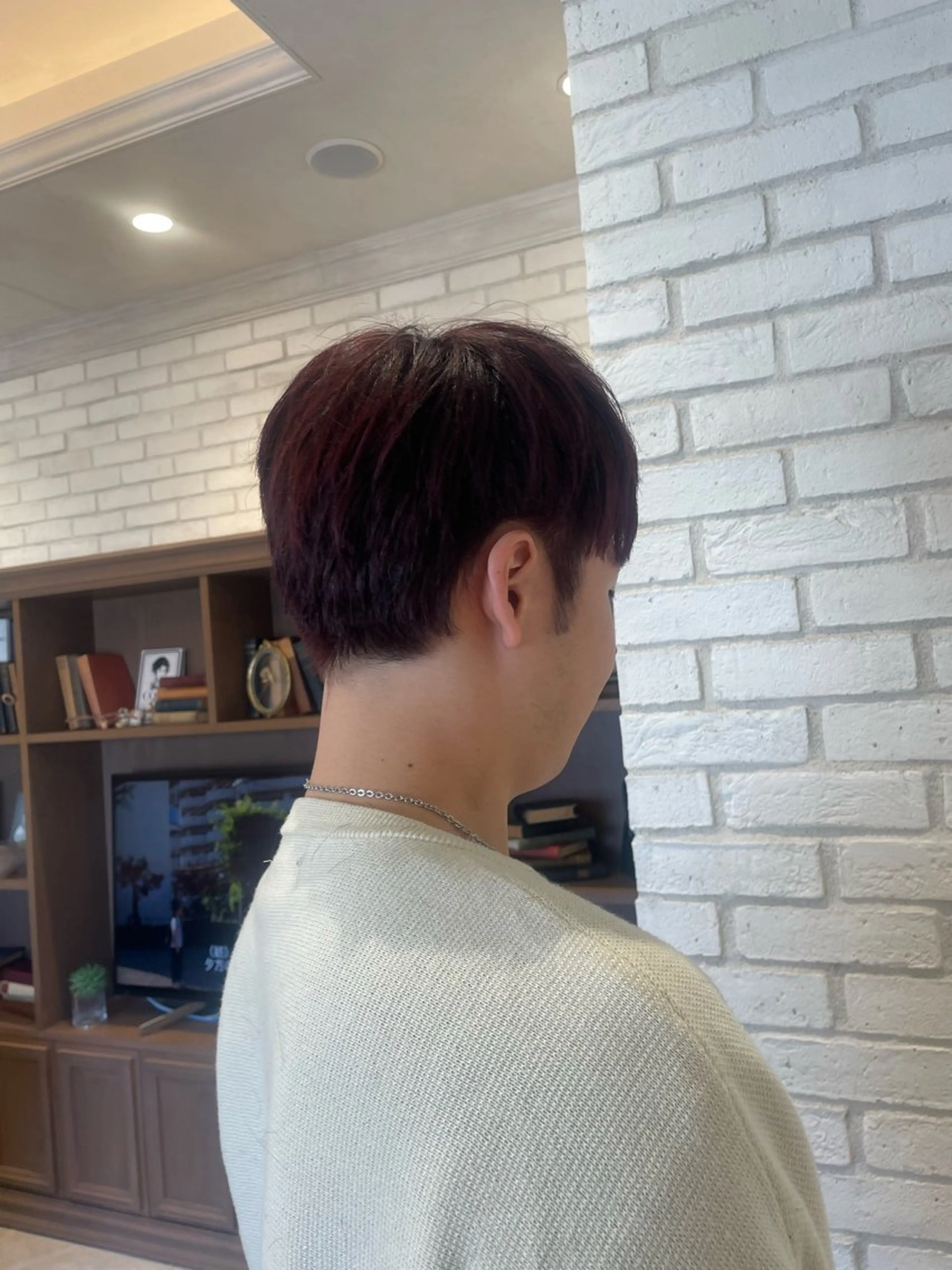 メンズ シモカワ マシロのヘアスタイル