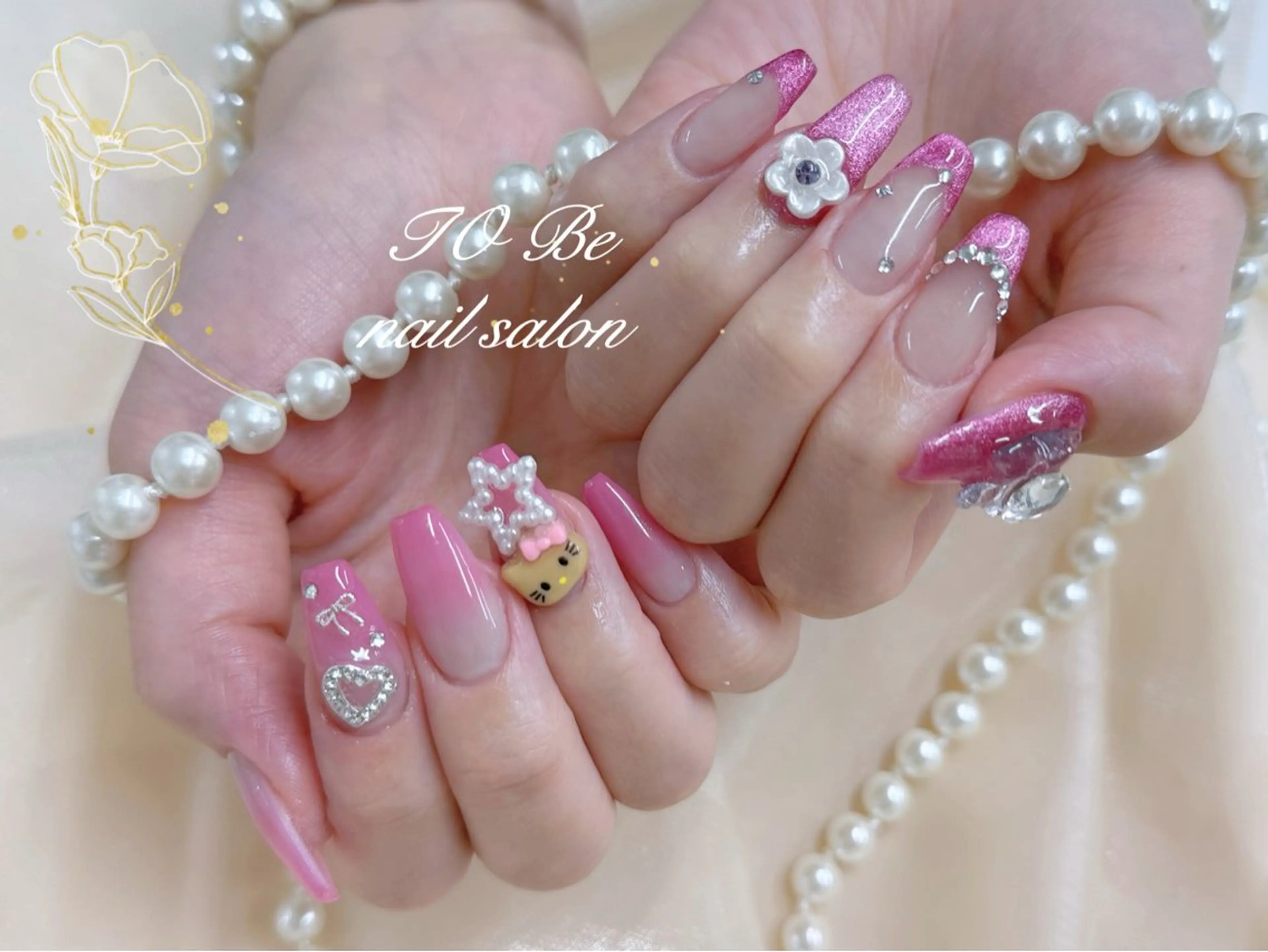 ネイル ハンドネイル Nail Salon To Be珈月のネイルデザイン