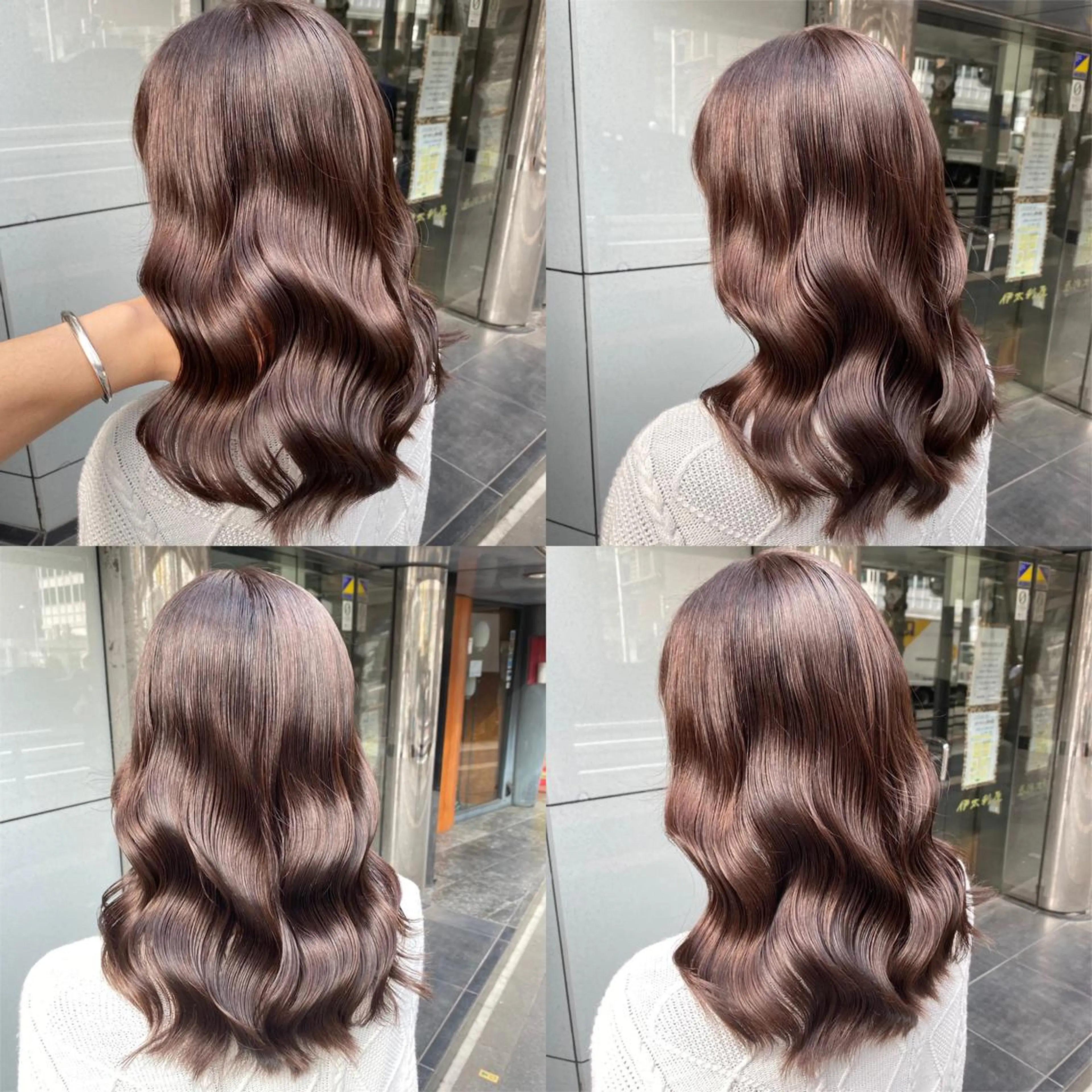 ロング カラー アッシュ アッシュグレー ベージュカラー ブリーチ ブラウンカラー 韓国レイヤー/ 顔周り💕田中将吾のヘアスタイル