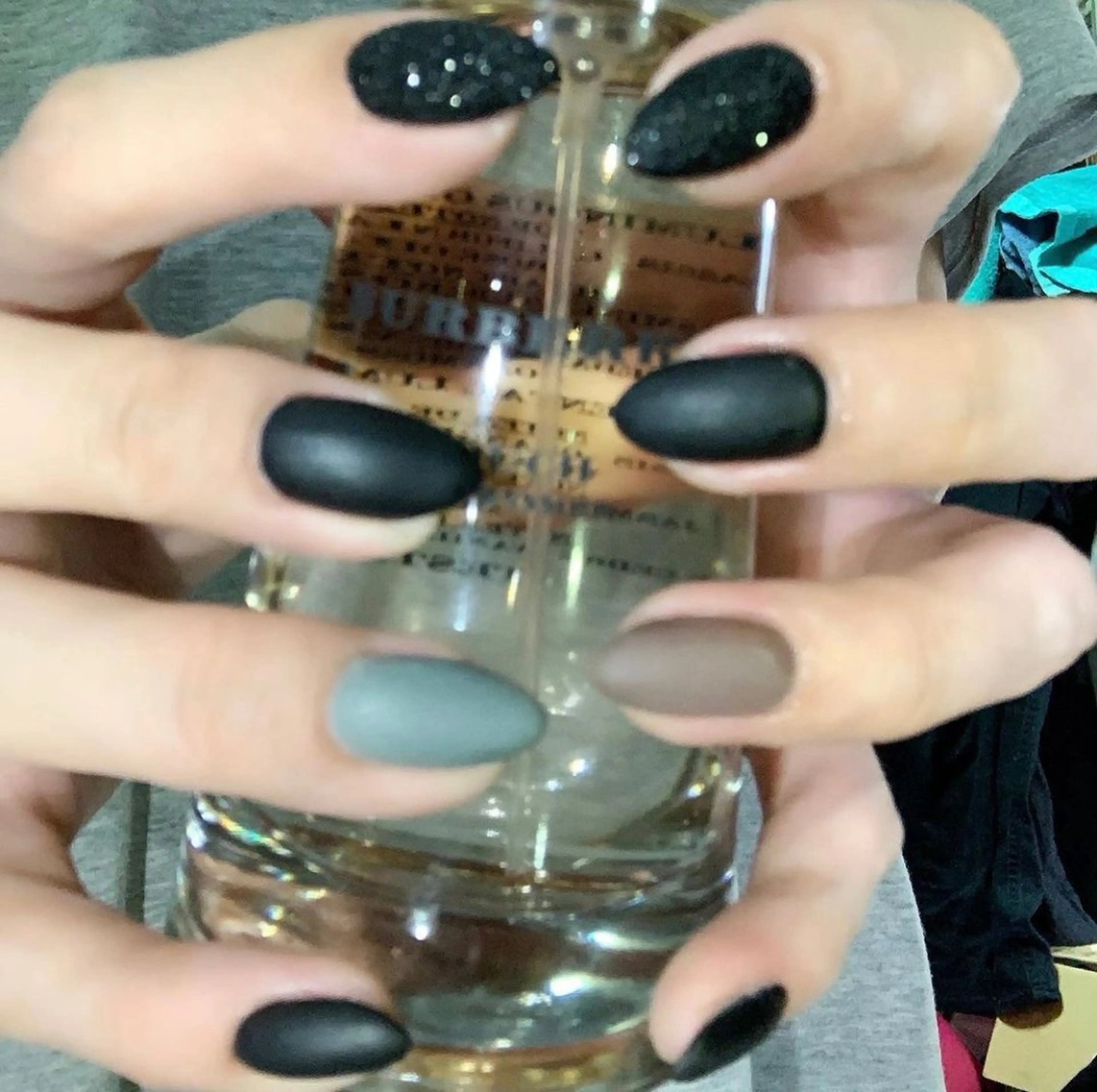 ネイル ラメ(グリッター) マットネイル ハンドネイル フットネイル MHR nailのネイルデザイン