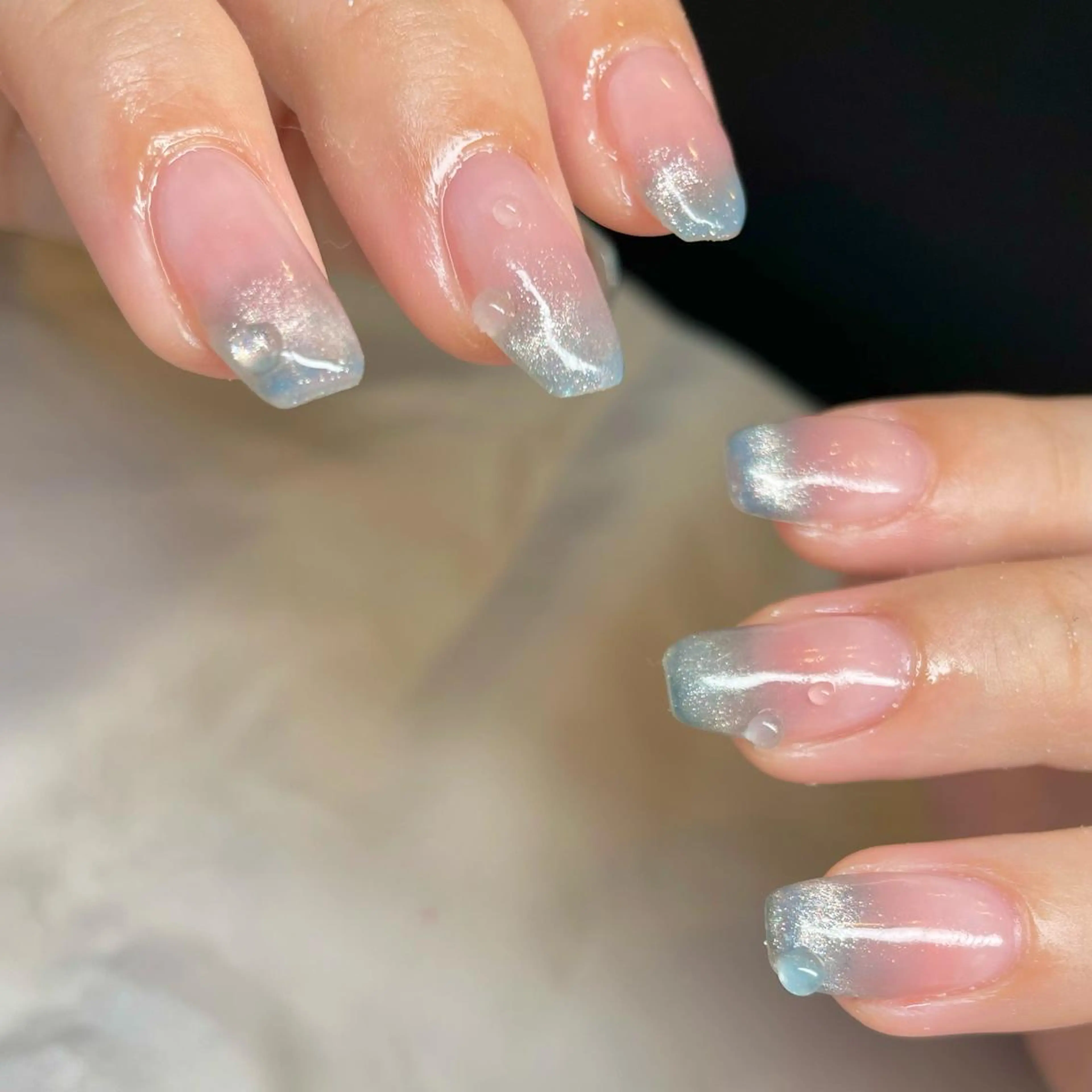 ミディアム カラー パーマ ヘアアレンジ メンズ キッズ ネイル マツエク・マツパ アイブロウ マグネットネイル nail&eye Aoのマツエク・マツパデザイン