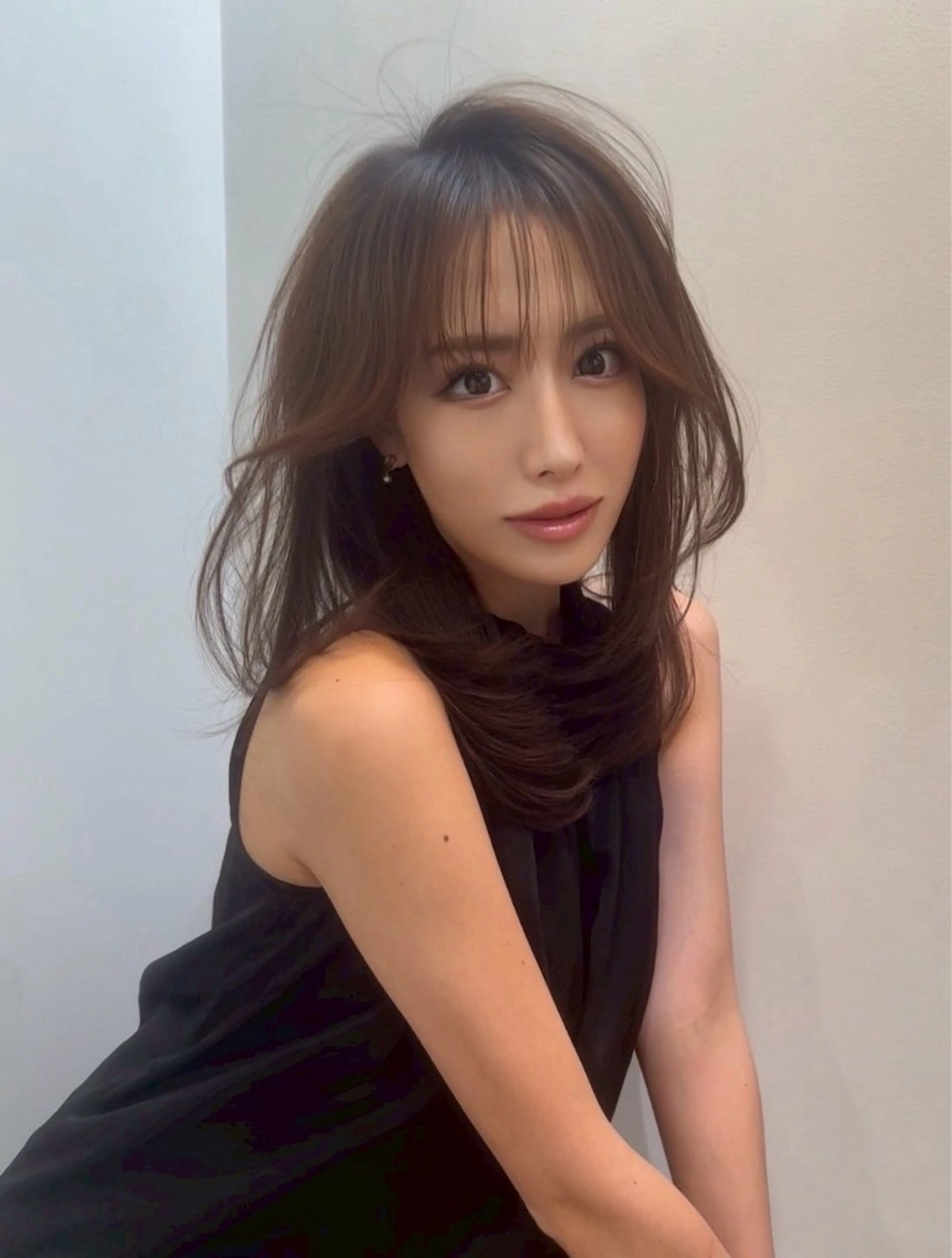 セミロング 表参道/レイヤー/ ABU🐦‍🔥のヘアスタイル