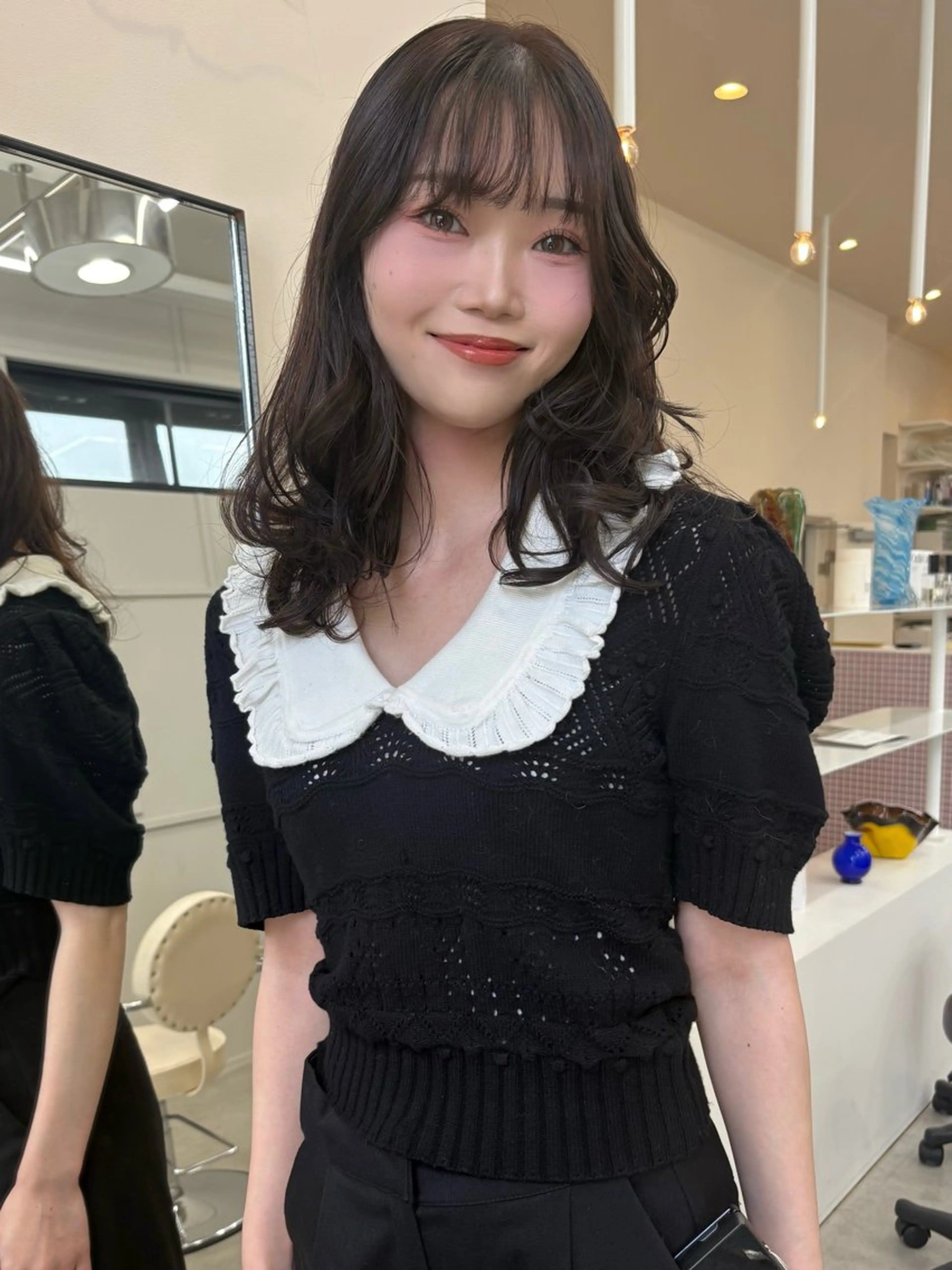 セミロング ボブカットモデル/パ ーマ/harunaのヘアスタイル