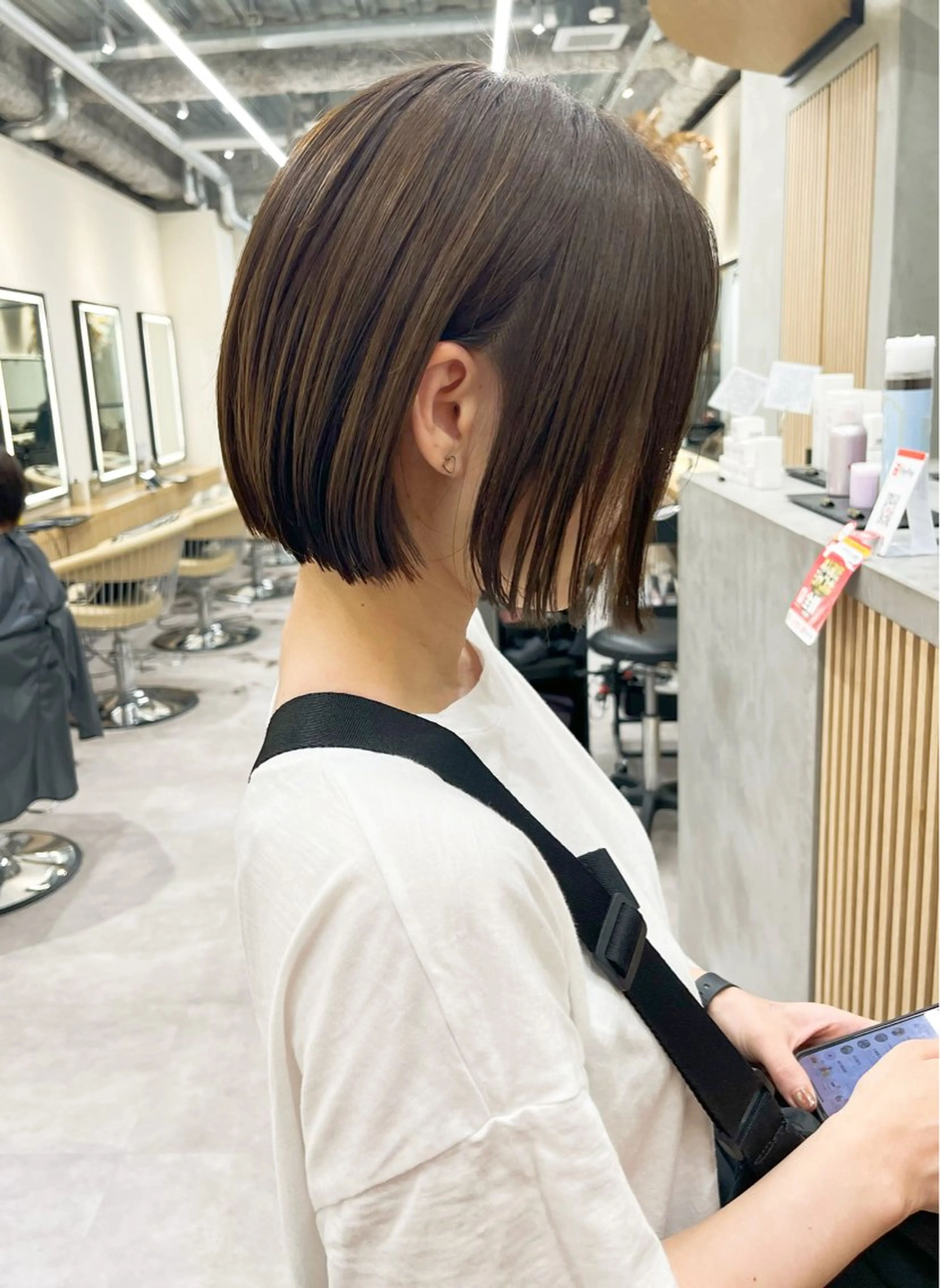 ショート カラー 浦和Lond 山本賢人のヘアスタイル