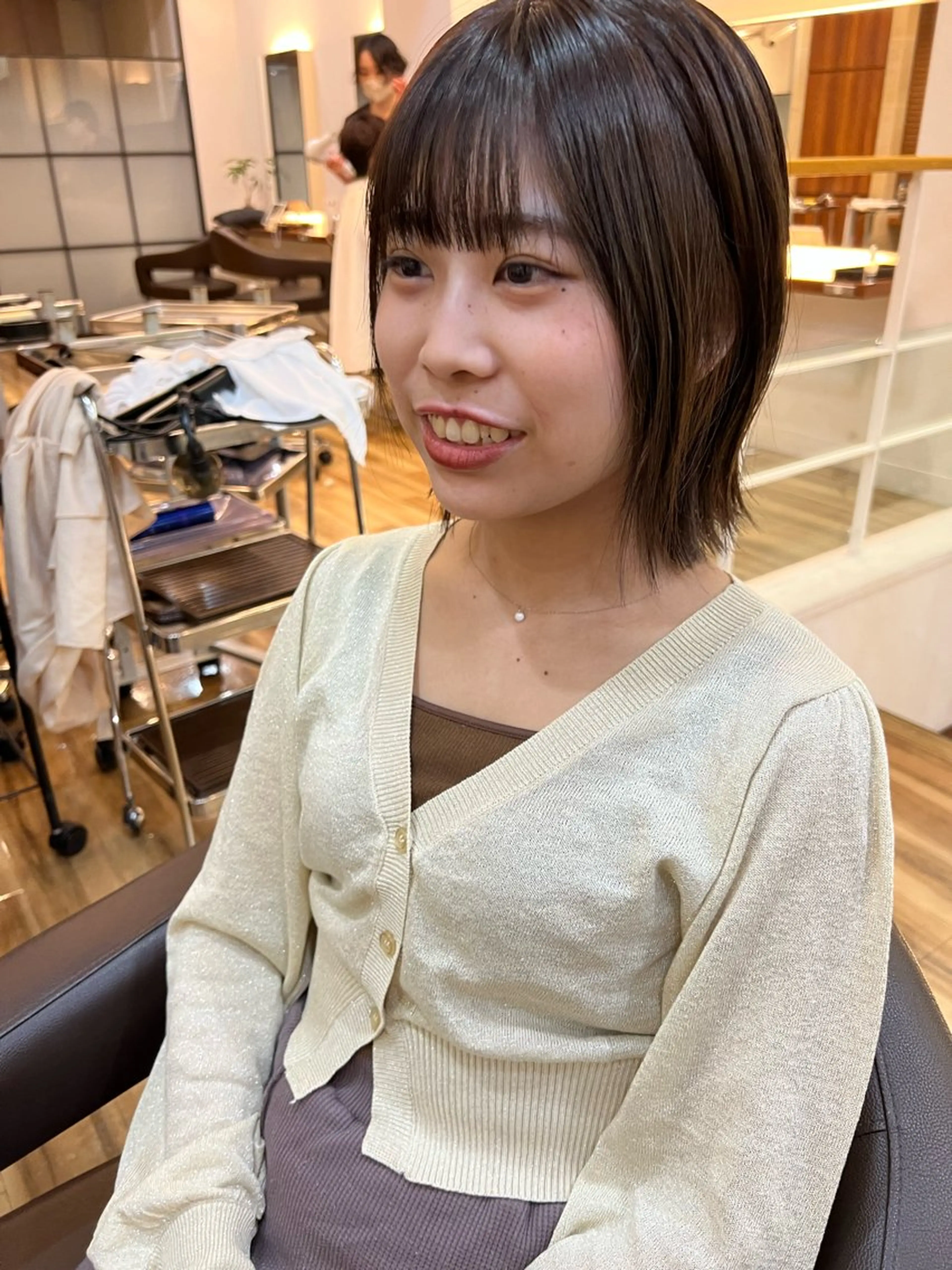 ショート 池田理紗/メンズ カット/切りっぱなしのヘアスタイル