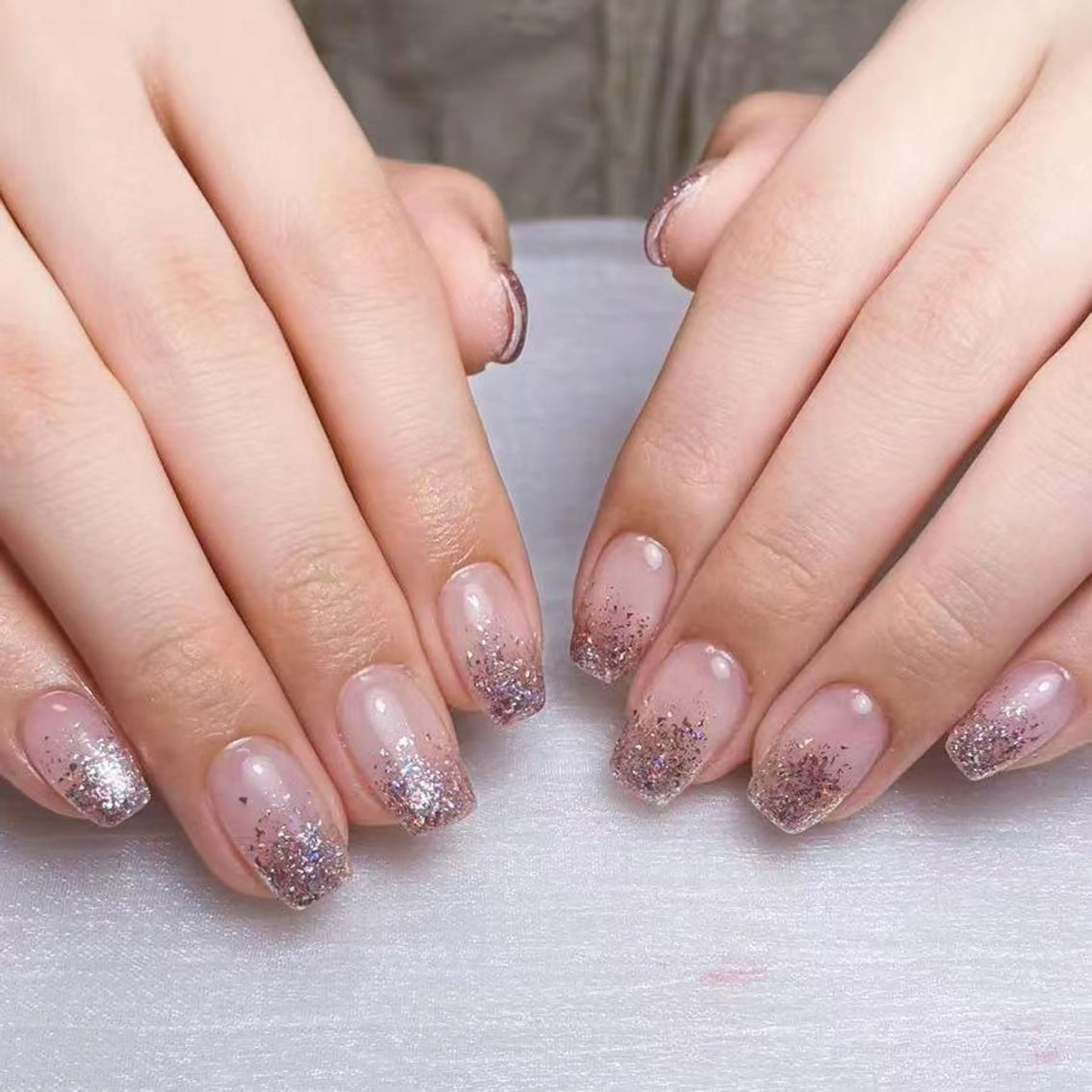 ネイル アートネイル オーロラネイル ガーリー キラキラネイル マグネットネイル ハンドネイル ハンドケア Diamond 🚢のネイルデザイン