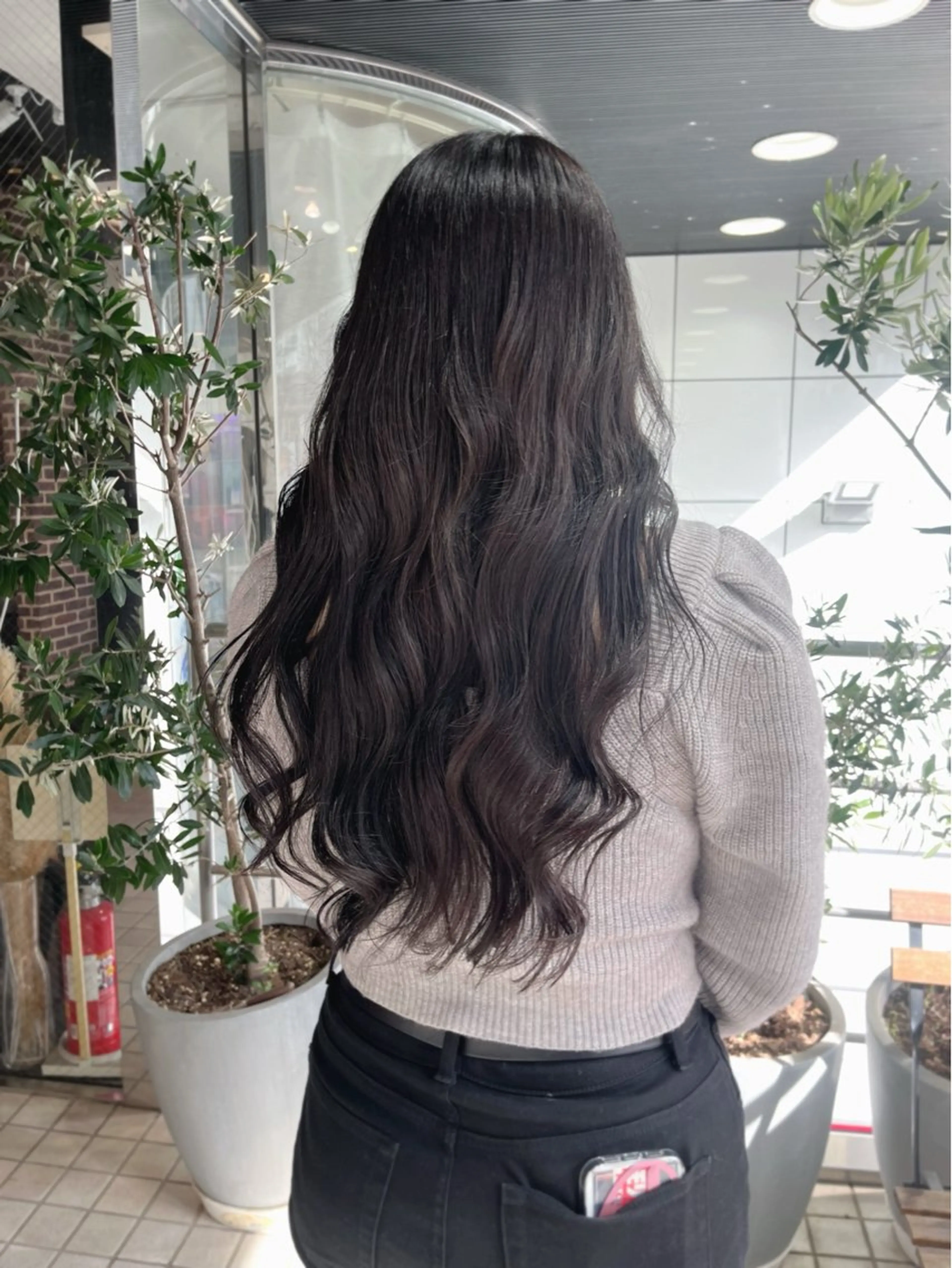 ロング 酸性ストレート 🤍🎀honokaのヘアスタイル