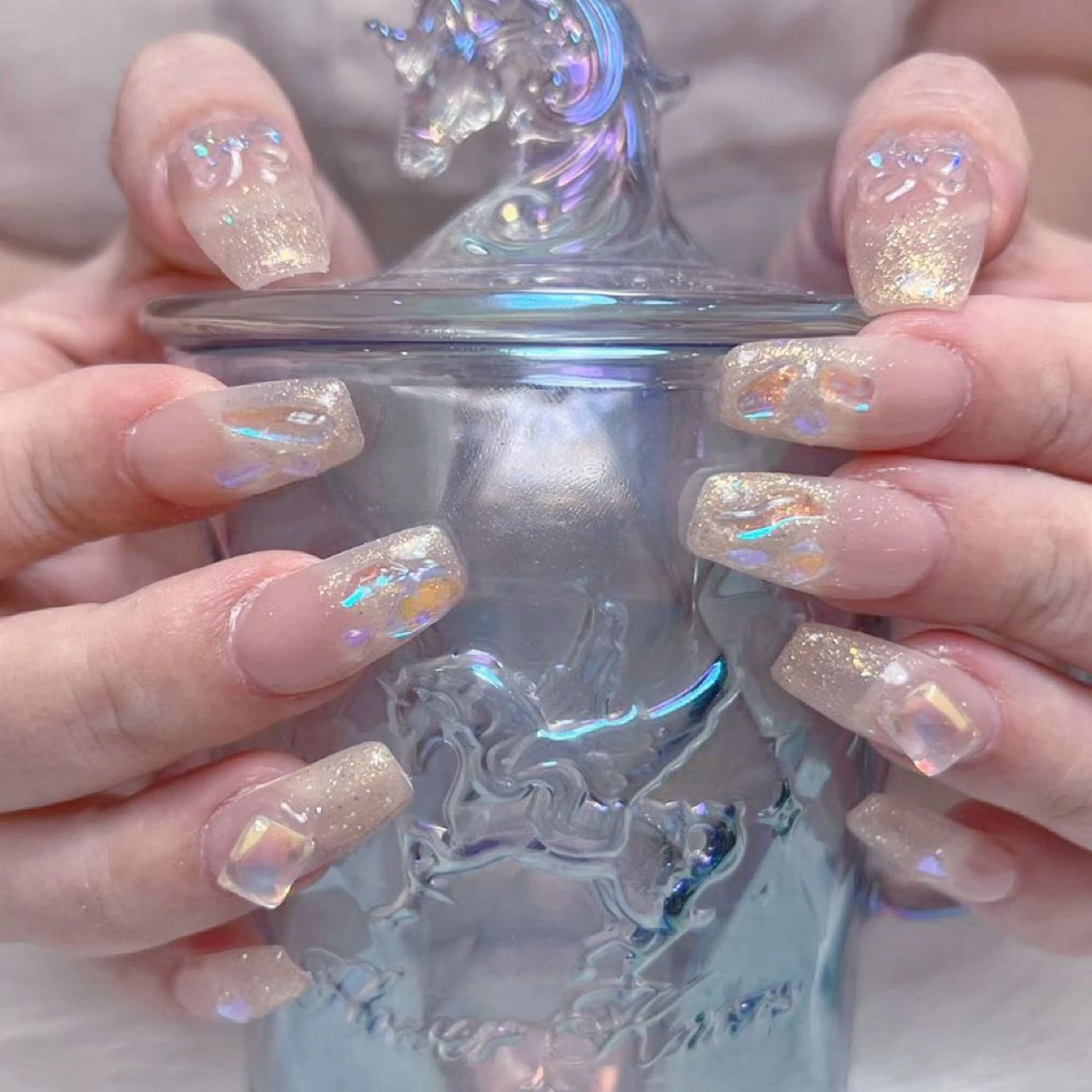 ネイル スカルプネイル ハンドネイル DEMAIN- 🕊️のネイルデザイン