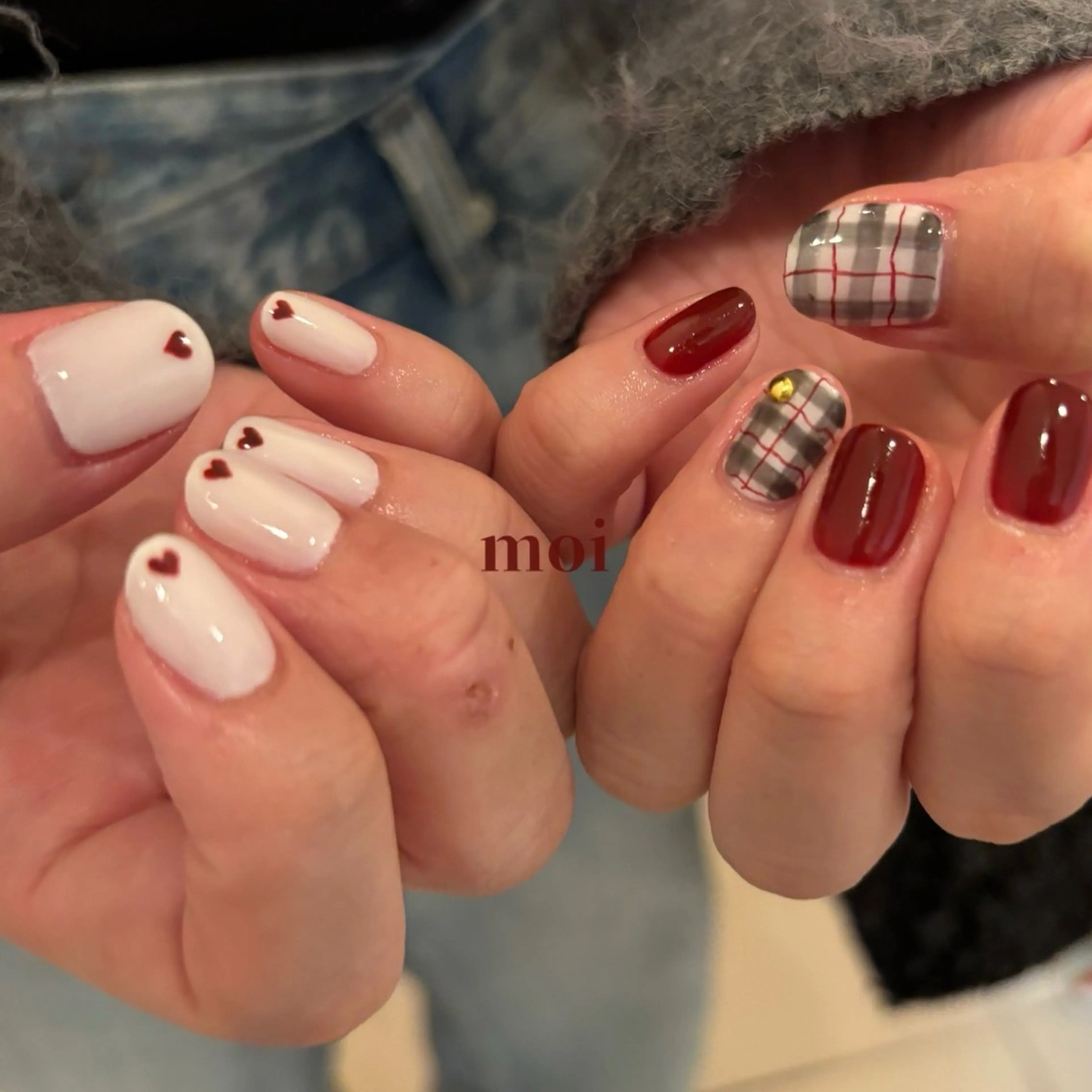 ネイル ハンドネイル moi nail ˙⋆.˚のネイルデザイン