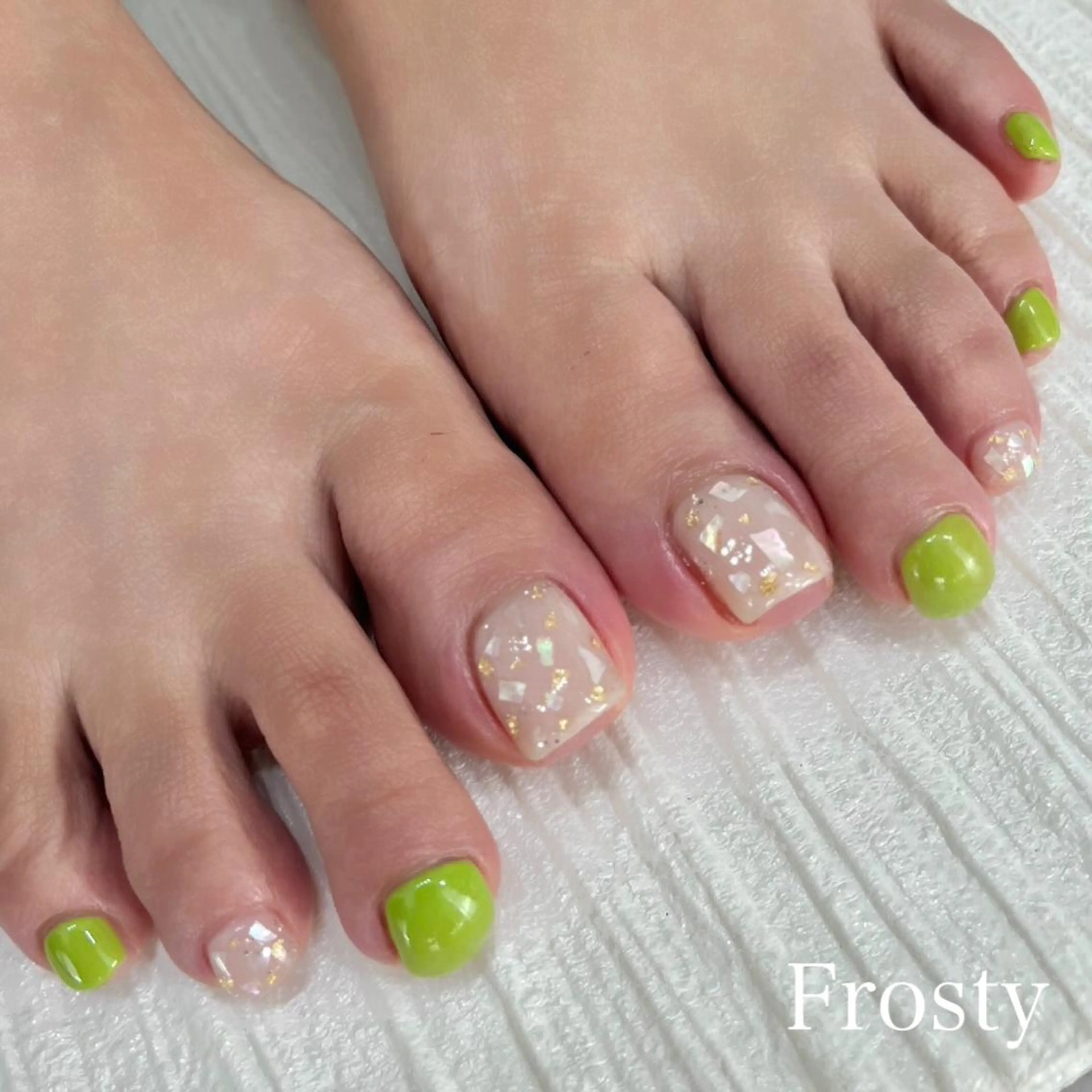 ネイル フットネイル Mys. 三上紗紀のネイルデザイン