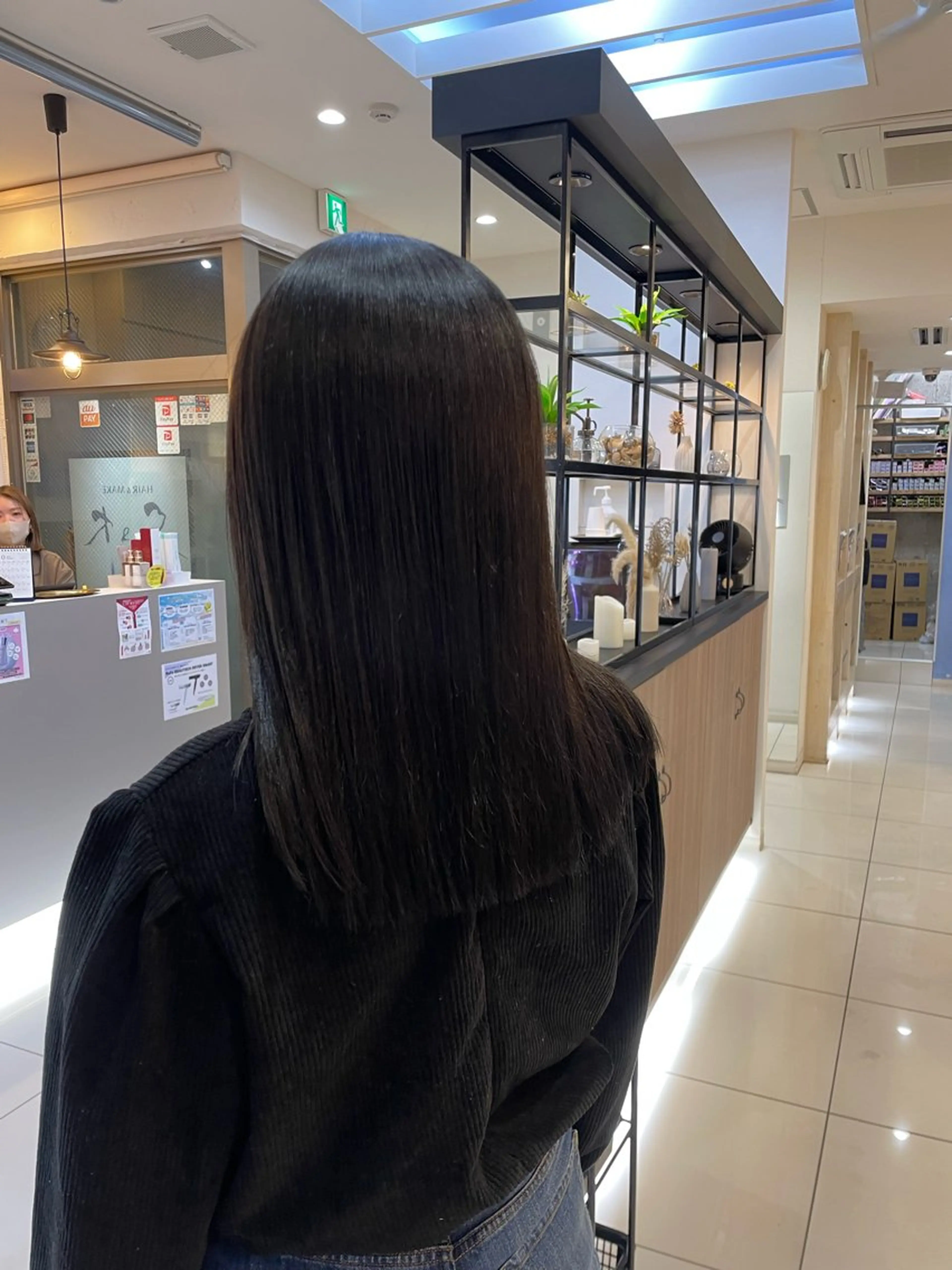 ロング カット mao♡ベージュ/ 顔周りカットのヘアスタイル