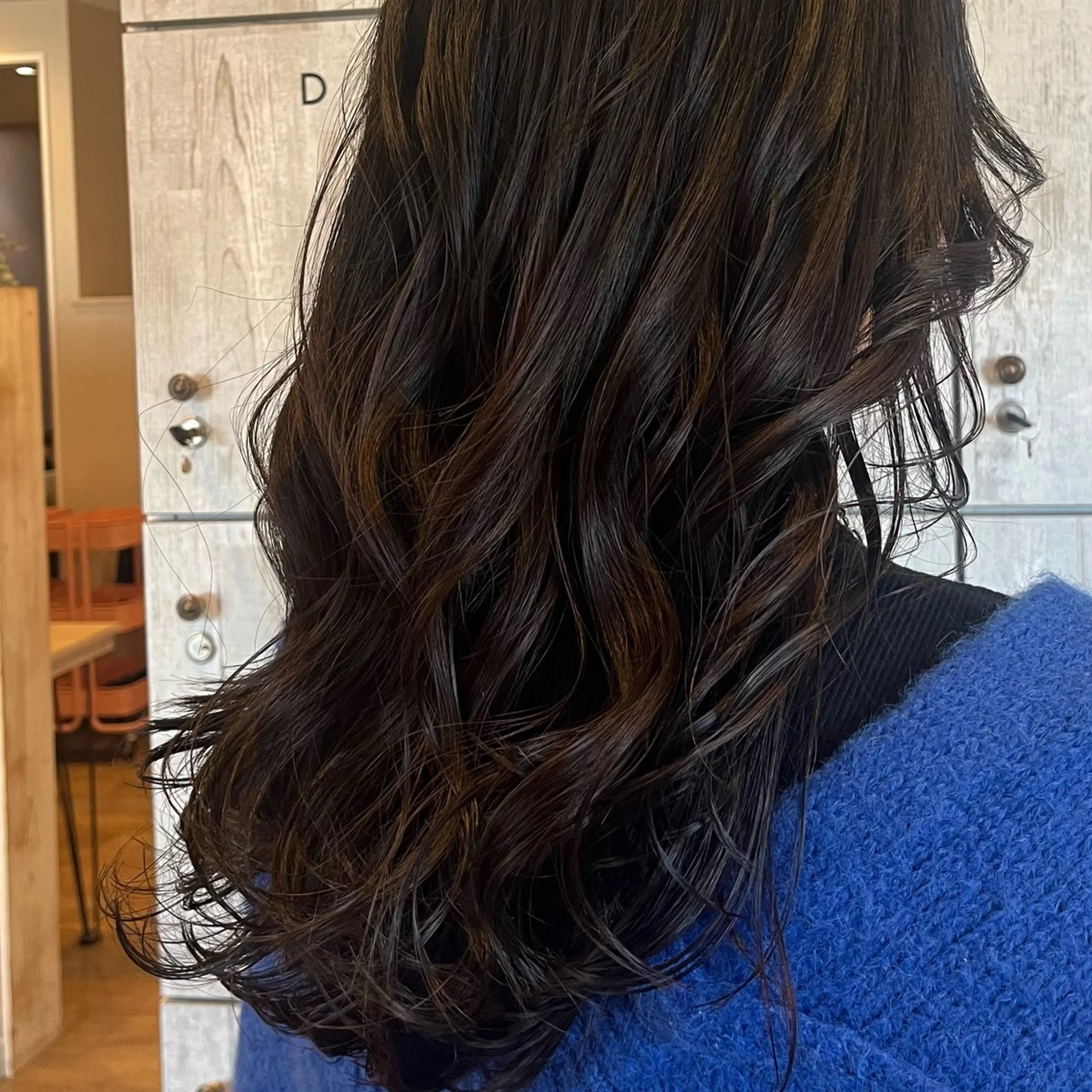 セミロング カラー カラー/韓国レイヤー /ブリーチ/hinaのヘアスタイル