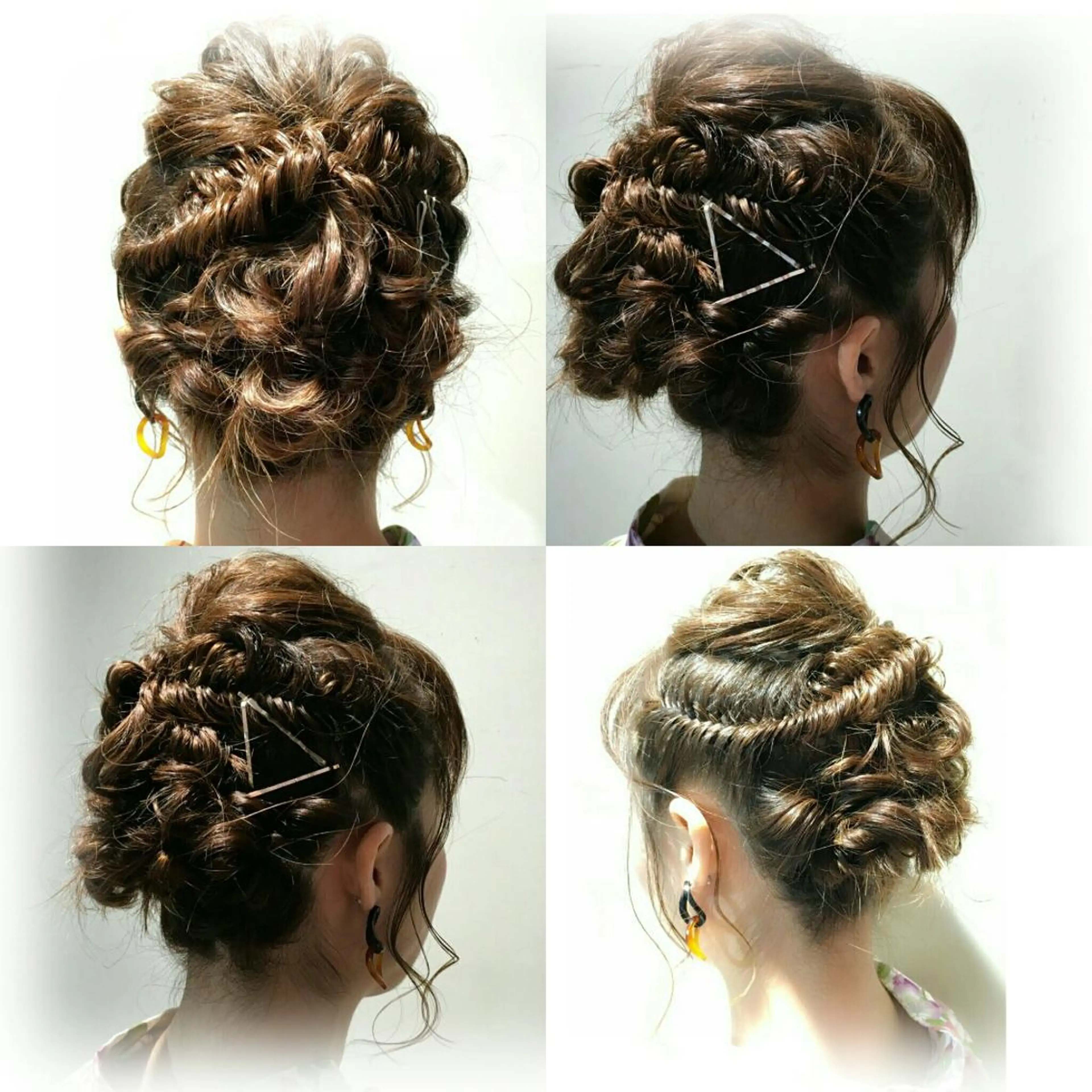 ショート ミディアム セミロング ロング ヘアアレンジ 浴衣 .. meiのヘアスタイル