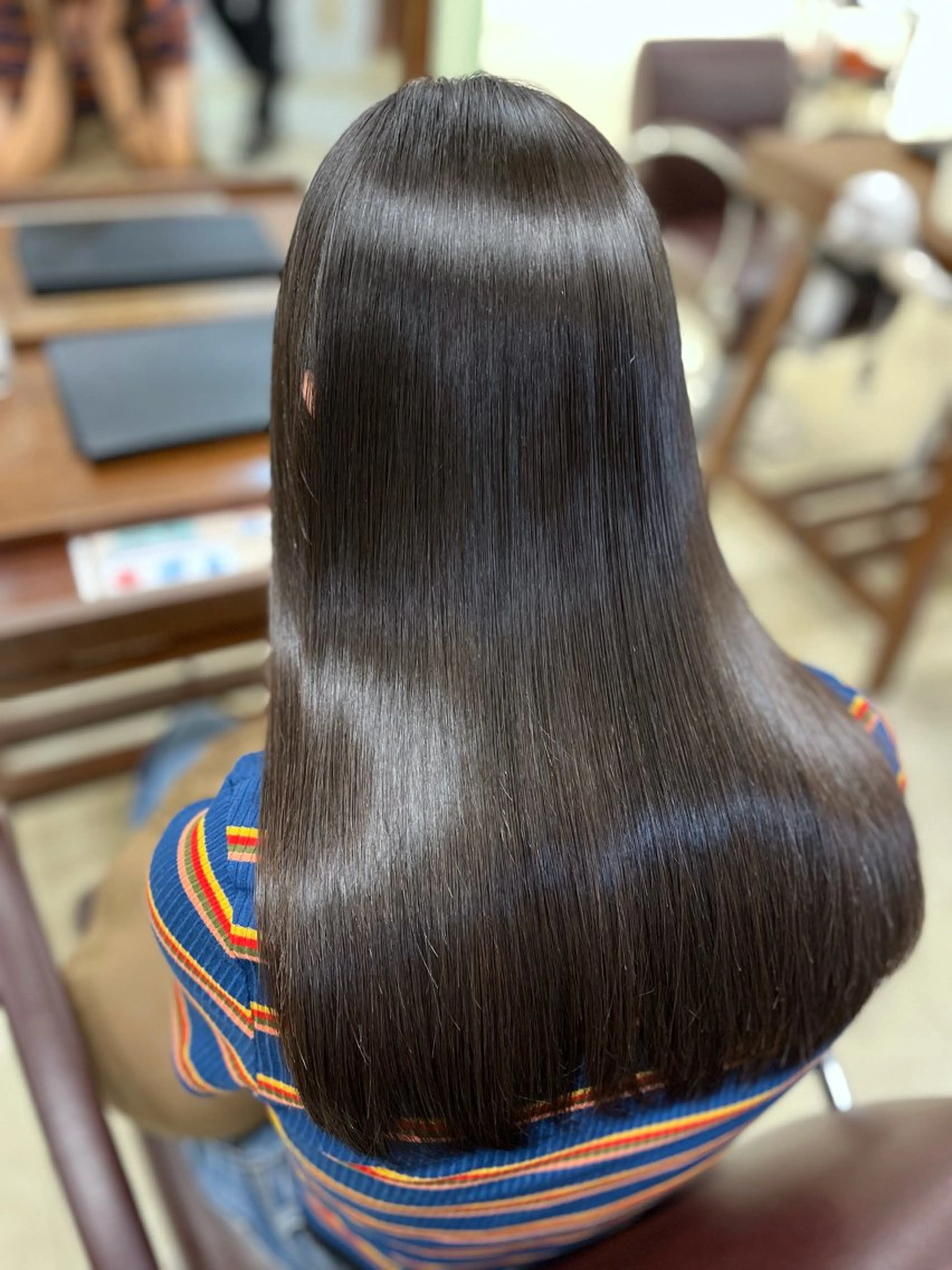 ロング カット 縮毛矯正 似合わせカット /筒井謙登のヘアスタイル