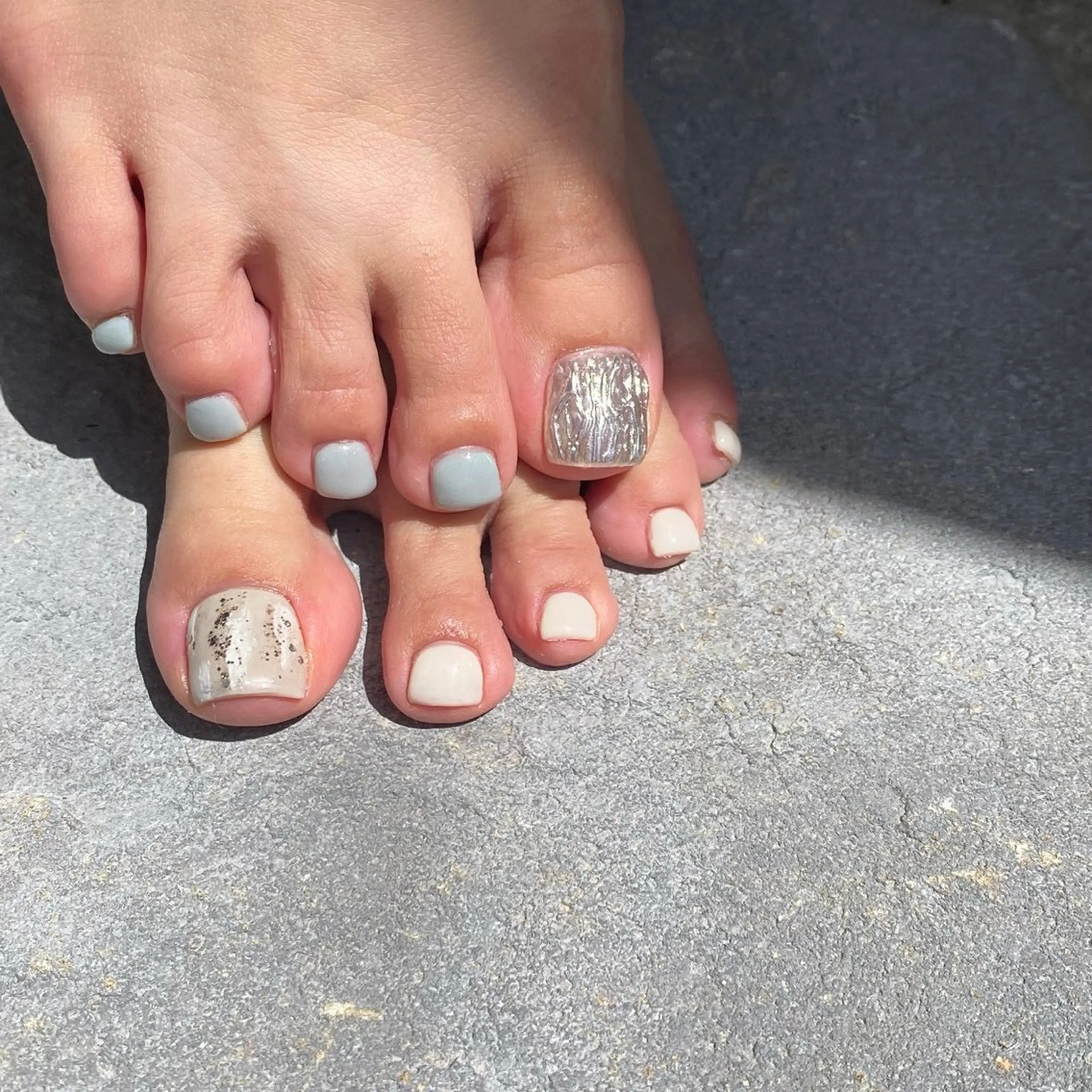 ネイル Aya W【放出店】のネイルデザイン