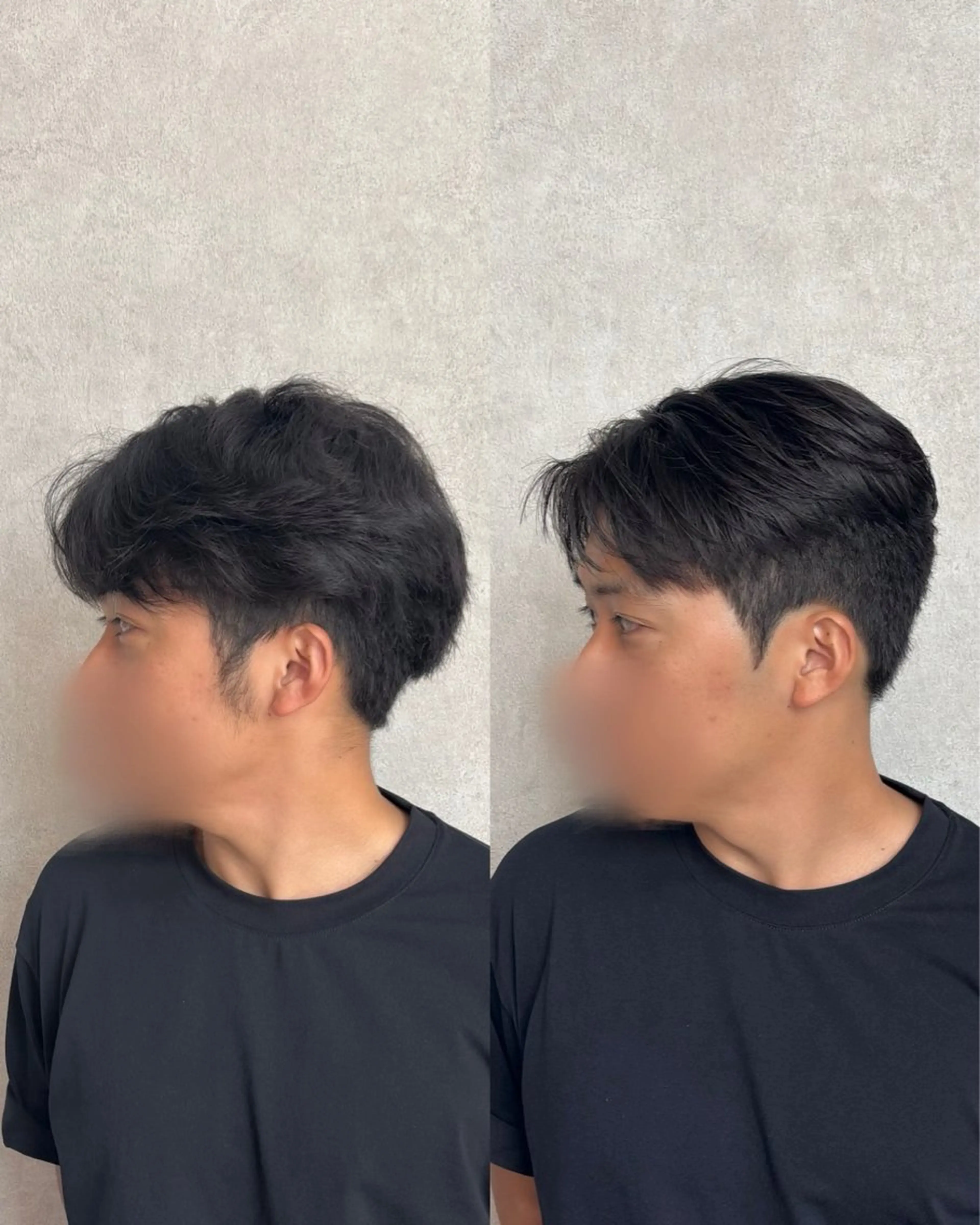 ショート パーマ メンズ カット 縮毛矯正 トリートメント 韓国メンズヘア/ ダウンパーマ/歩夢のヘアスタイル