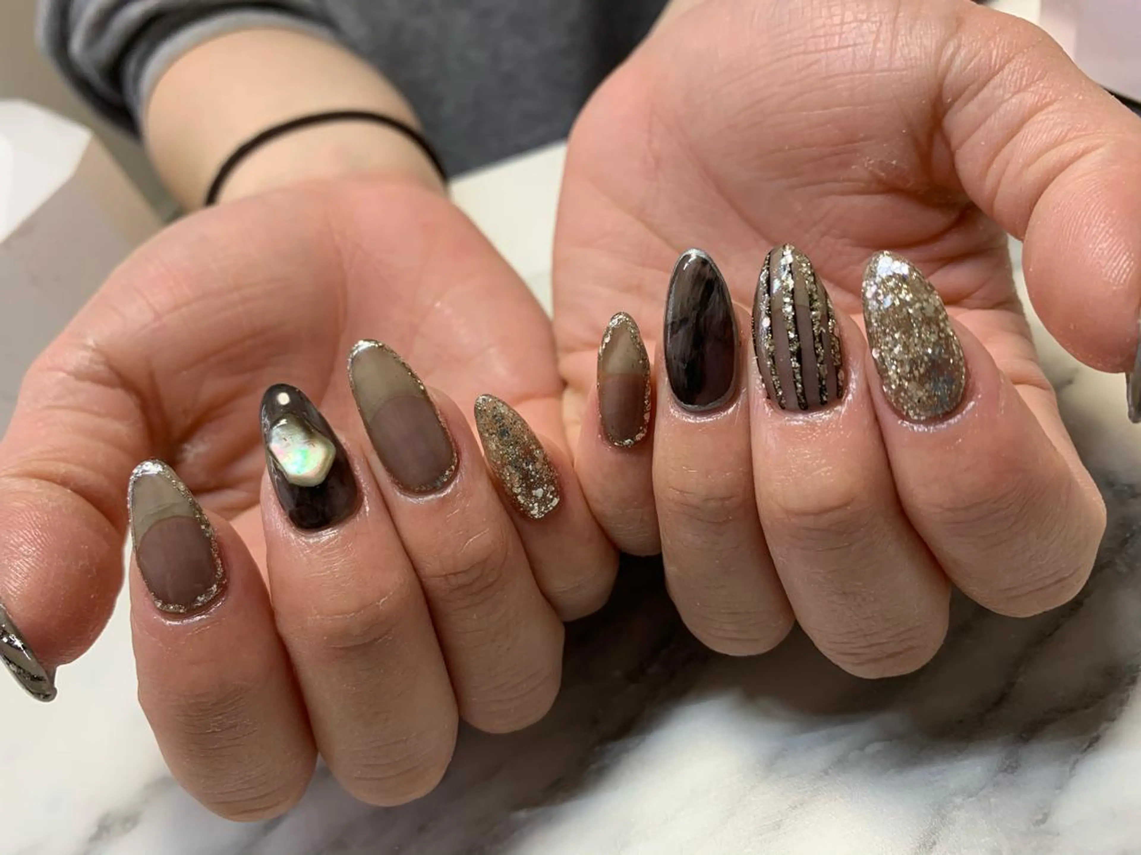 ネイル 持ち込み 鈴木 なつきのネイルデザイン