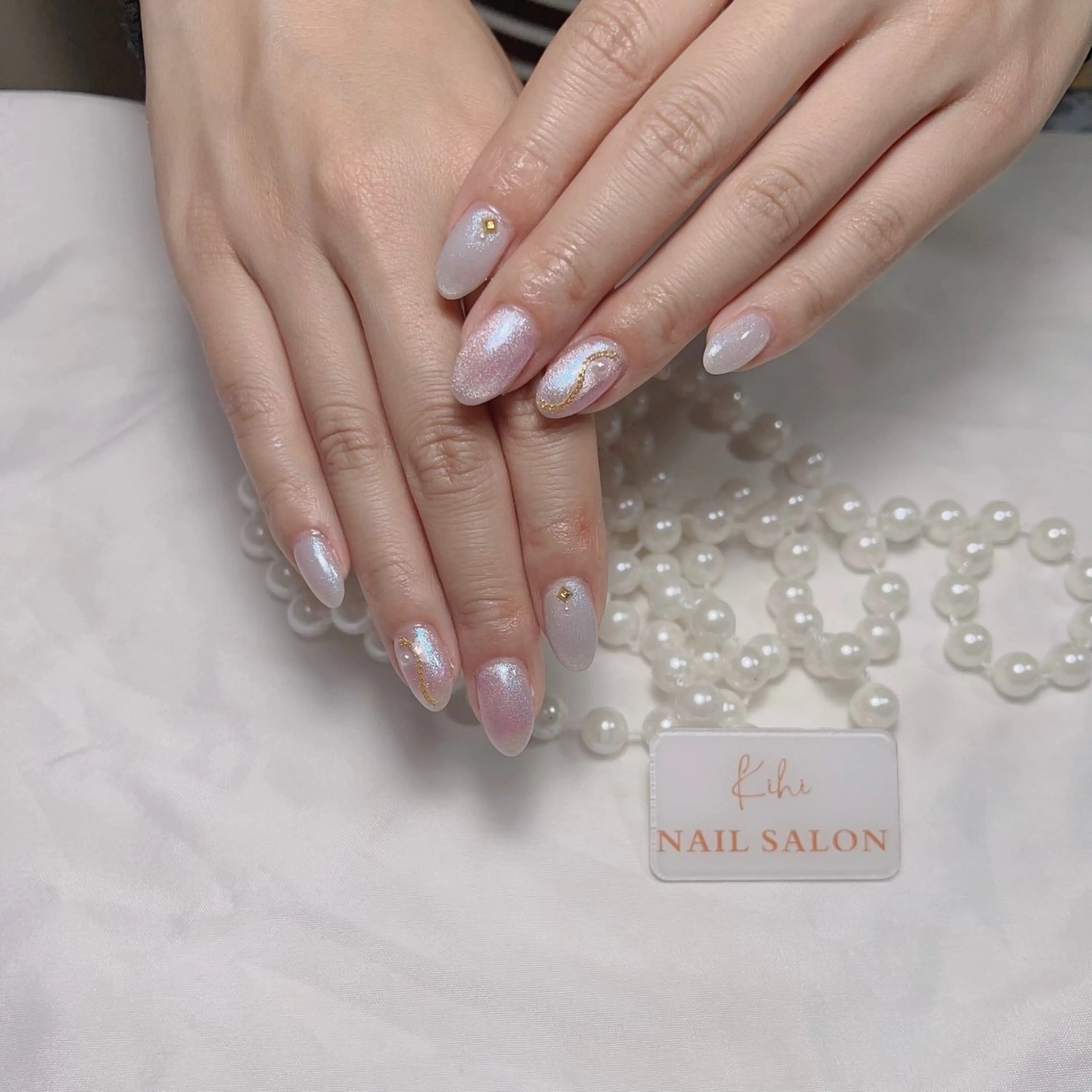 ネイル アートネイル フレンチネイル ジェルネイル グラデーション 韓国ネイル ハンドネイル ハンドケア さくら💮💮 【オフ無料】のネイルデザイン