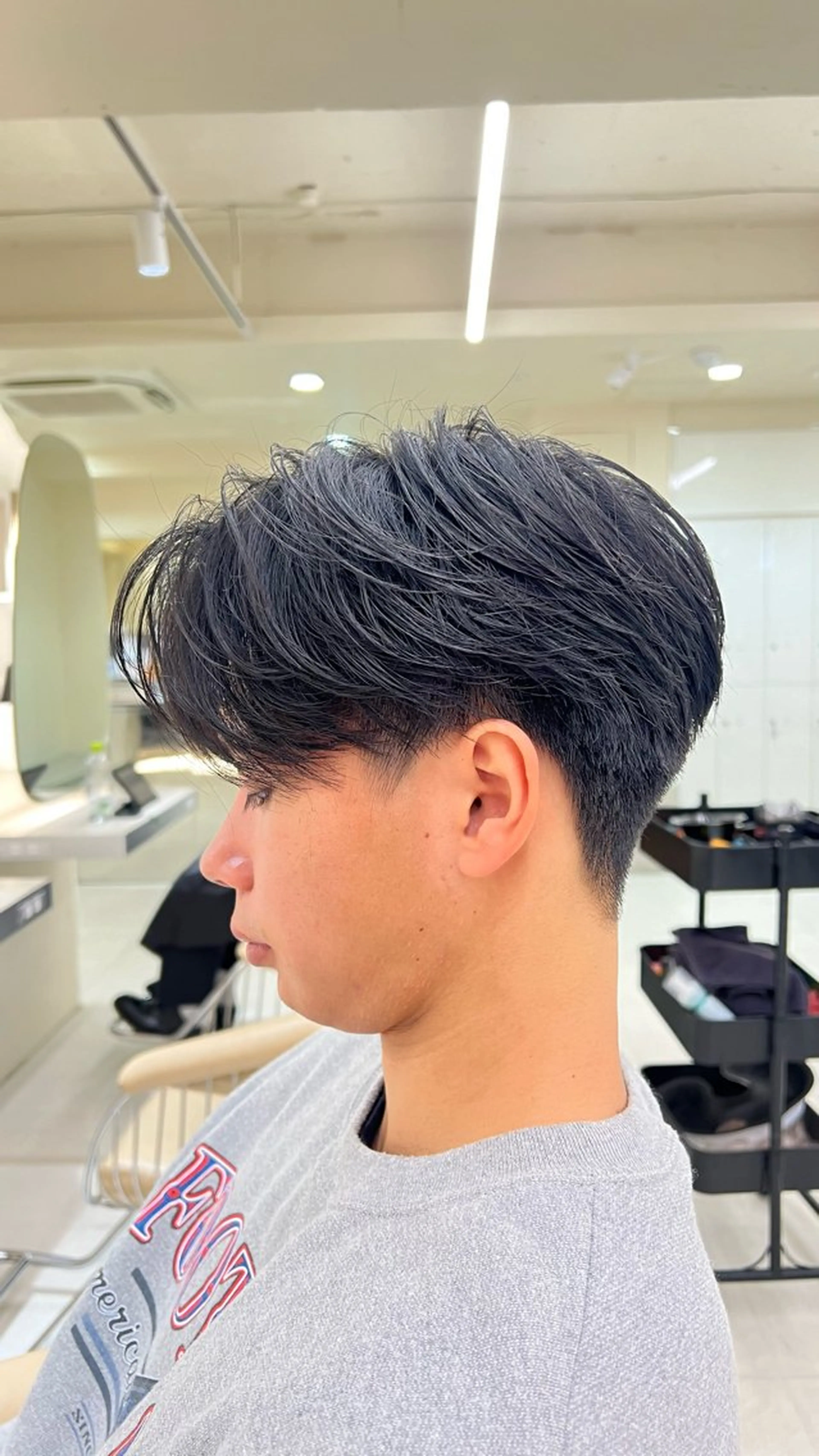 メンズ 横浜/ショート/ レイヤーカットのヘアスタイル