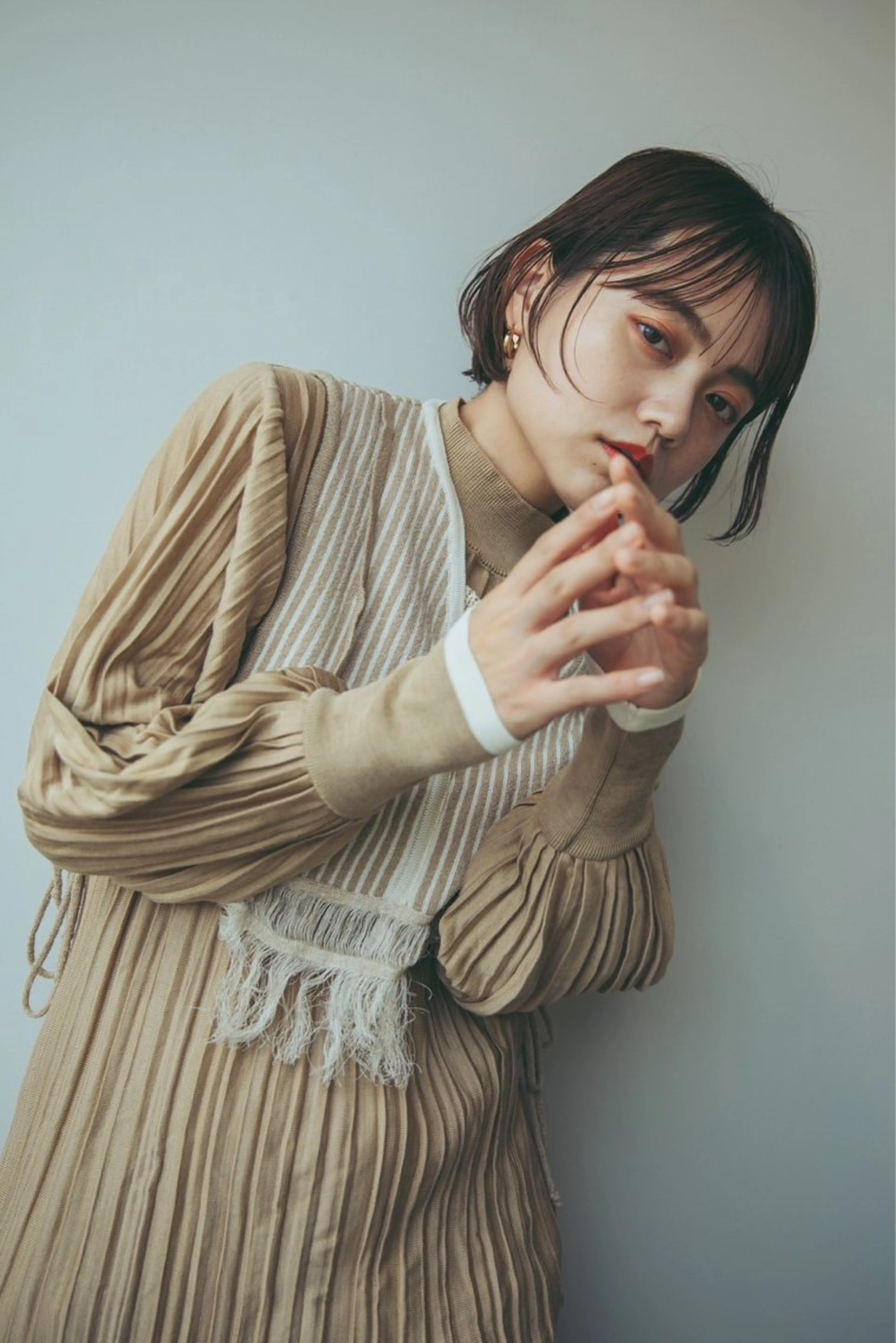 ショート 最新ケアカラー 髪質改善YUTOのヘアスタイル