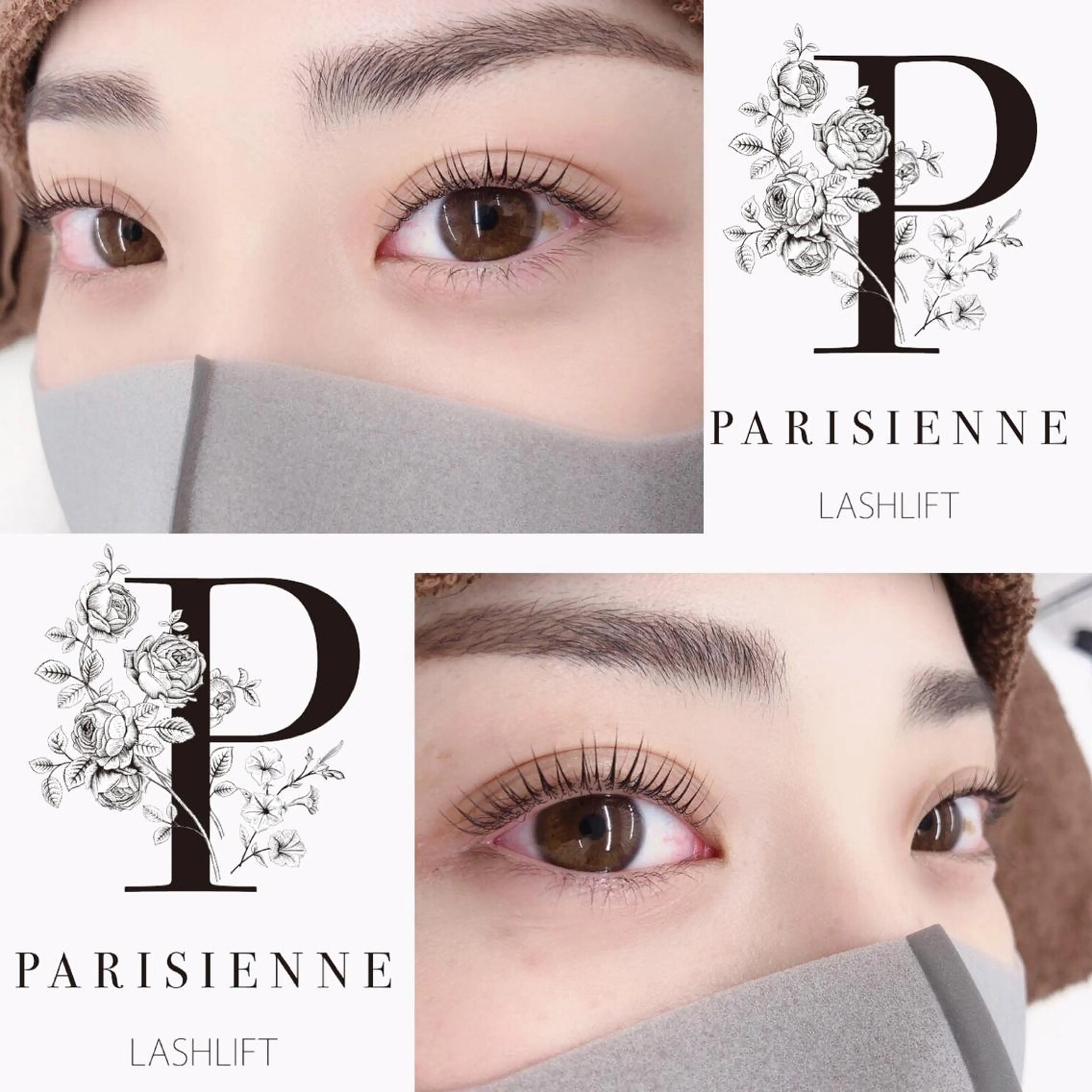 マツエク・マツパ パリジェンヌラッシュリフト Cherie muのマツエク・マツパデザイン