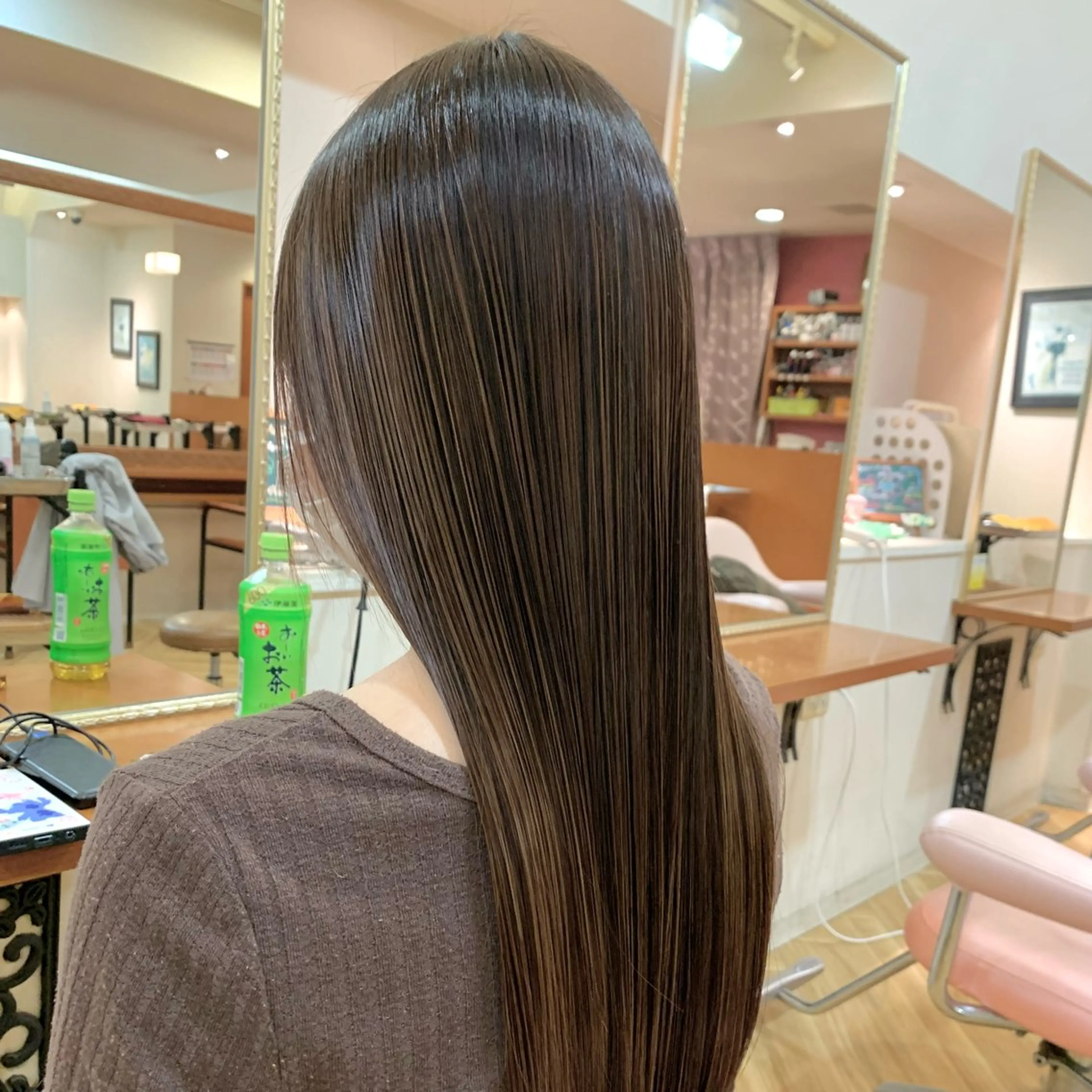 ロング カット 縮毛矯正 トリートメント STELLA所属・髪質改善/縮毛矯正 /菊田将成のヘアスタイル