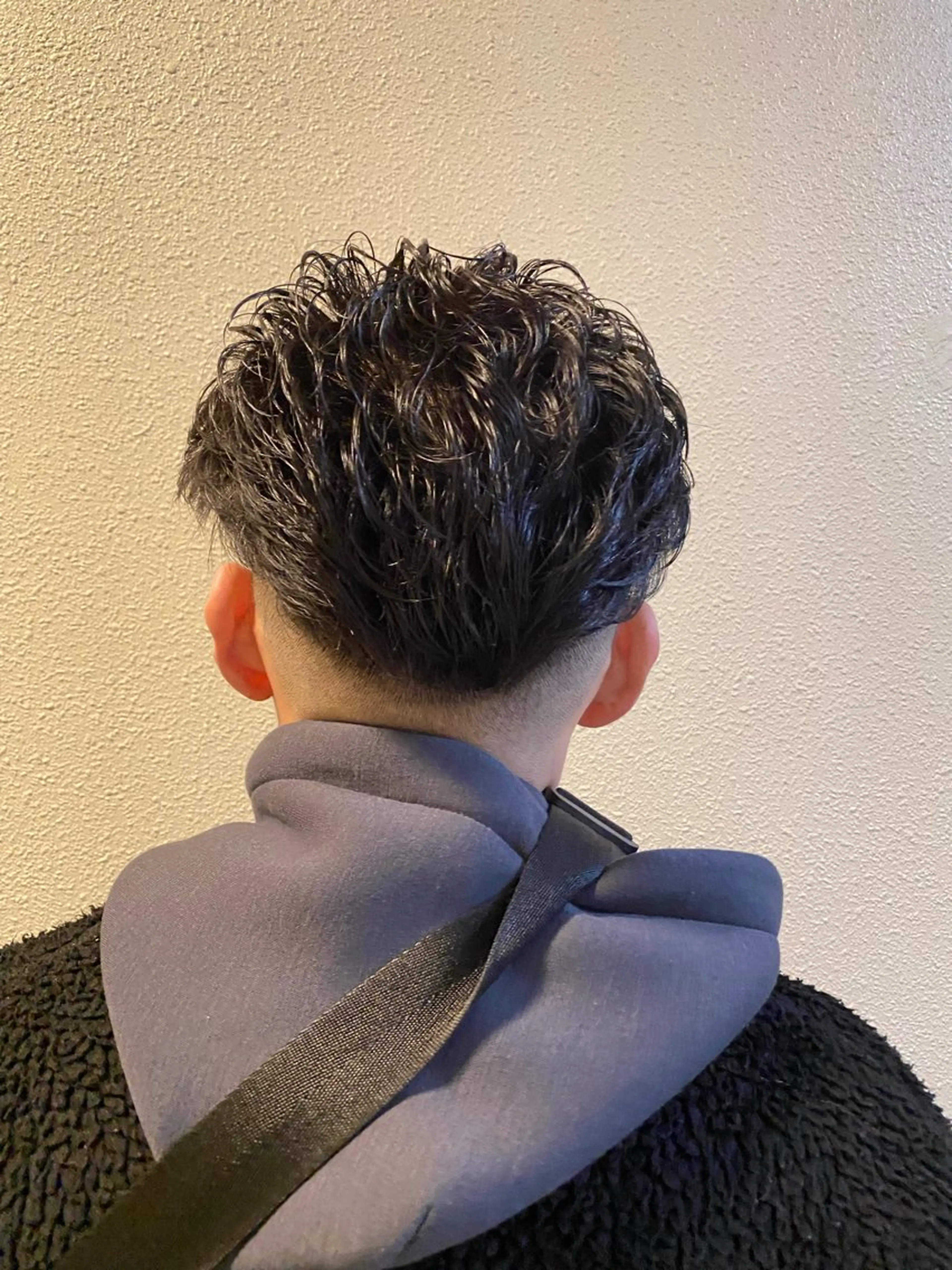 パーマ メンズ カット パーマ イシカワ ユウタのヘアスタイル