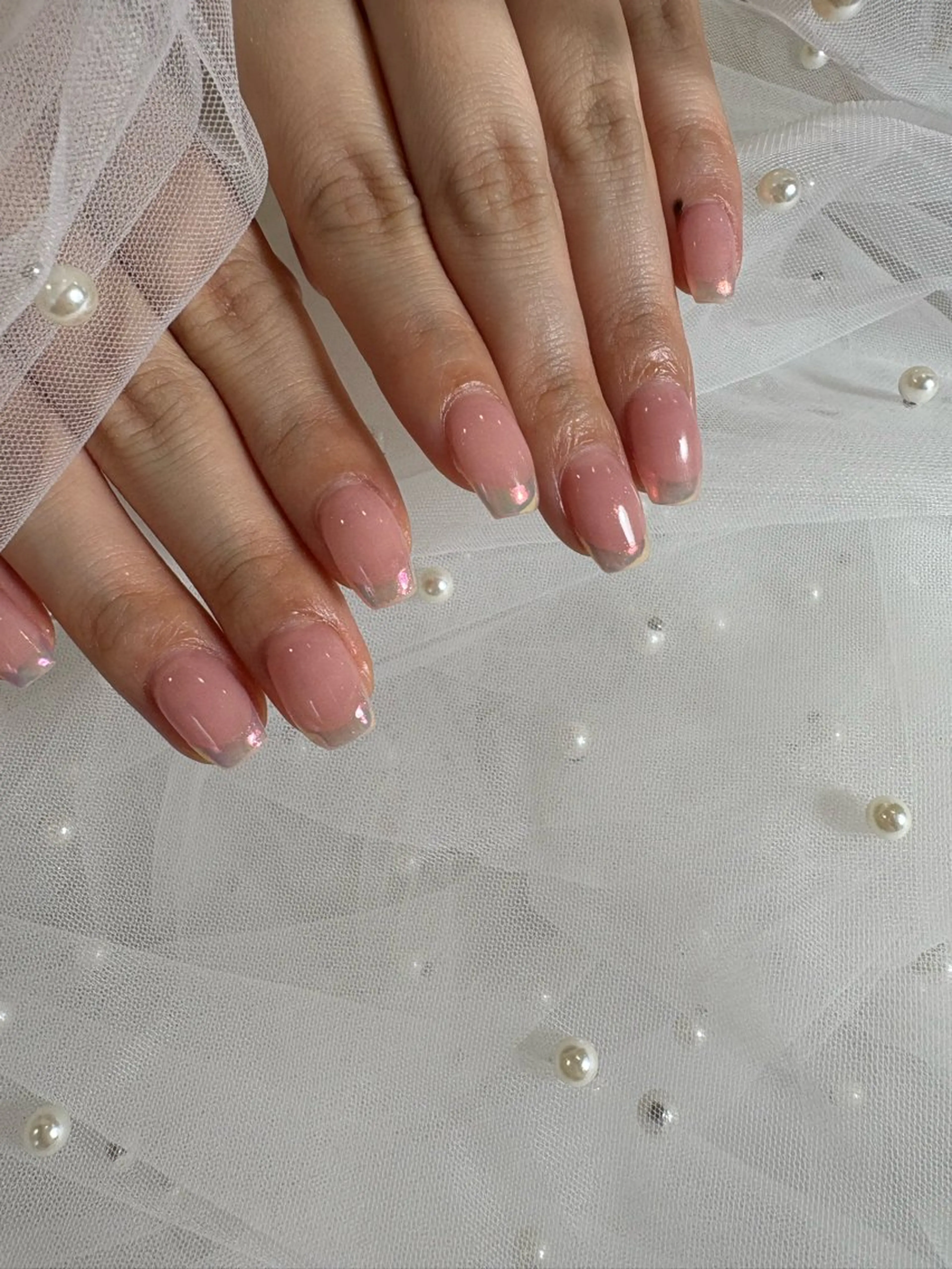 ミディアム 🎀韓国ネイル/ キラキラネイル専門店のネイルデザイン