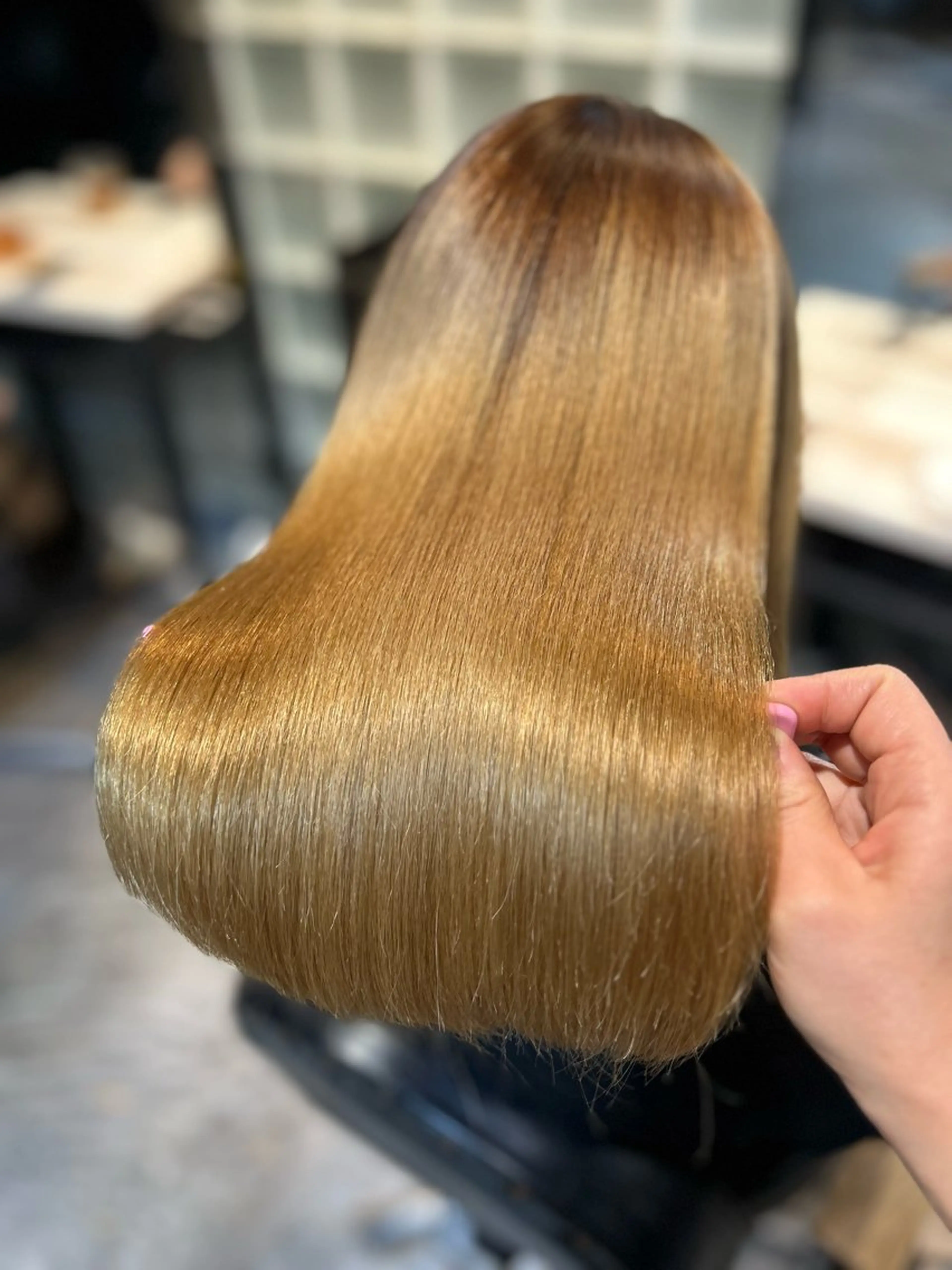 ロング 🌷ブリーチ縮毛矯正 /mina🌷のヘアスタイル