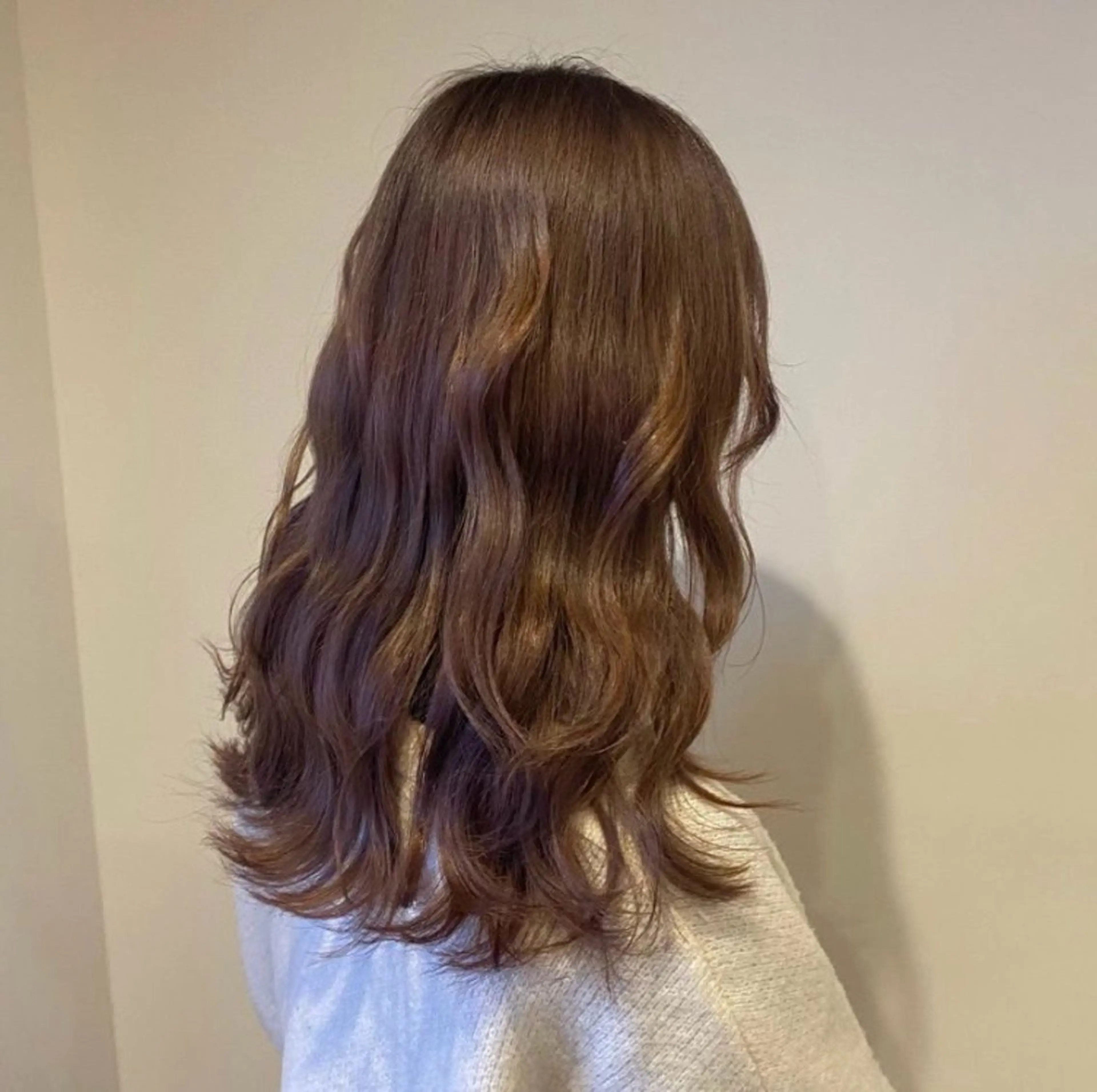 ロング カラー ヘアカラー 朝野 美華/暖色カラーのヘアスタイル