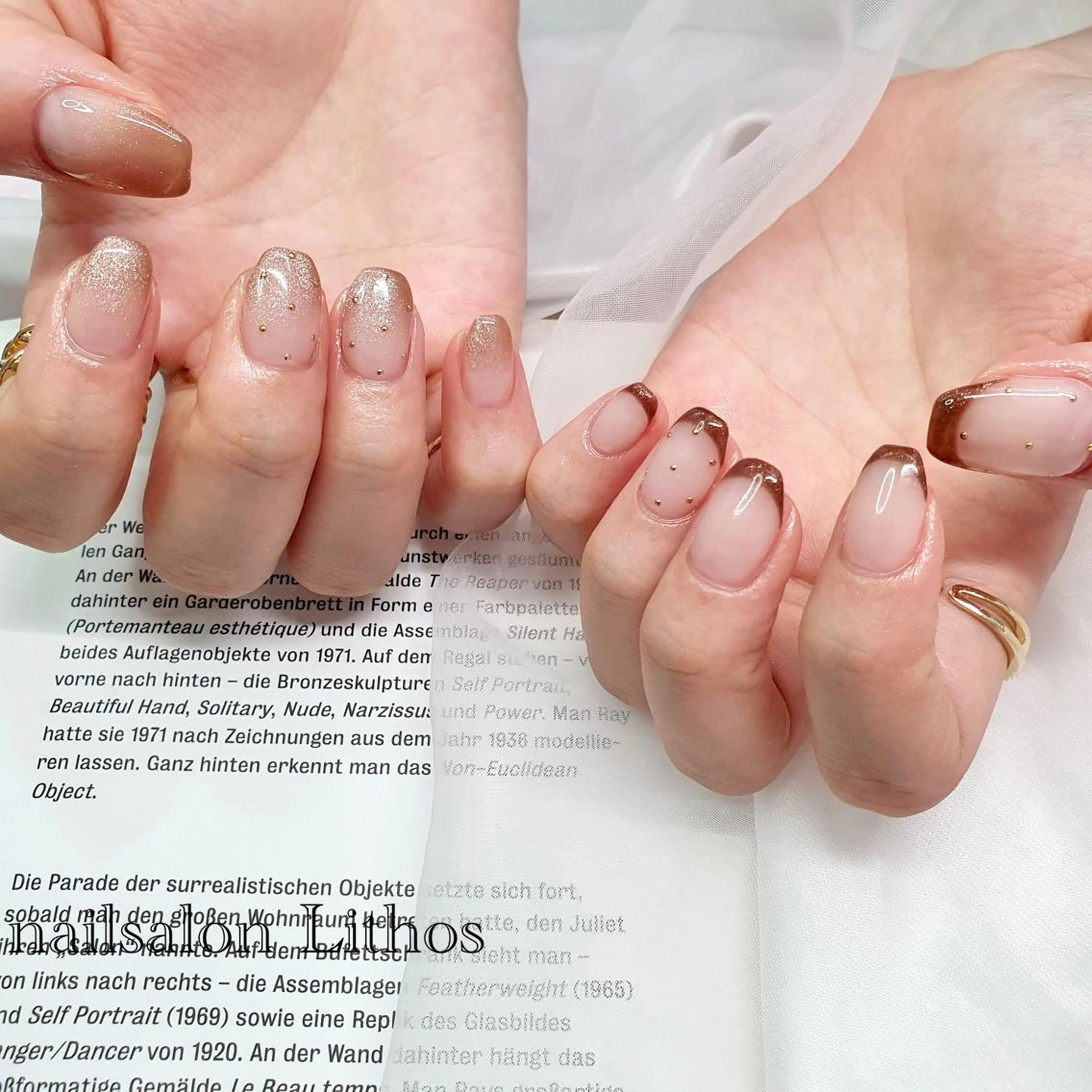 ネイル ハンドネイル nailsalon Lithos所属・nailsalon Recontreのネイルデザイン