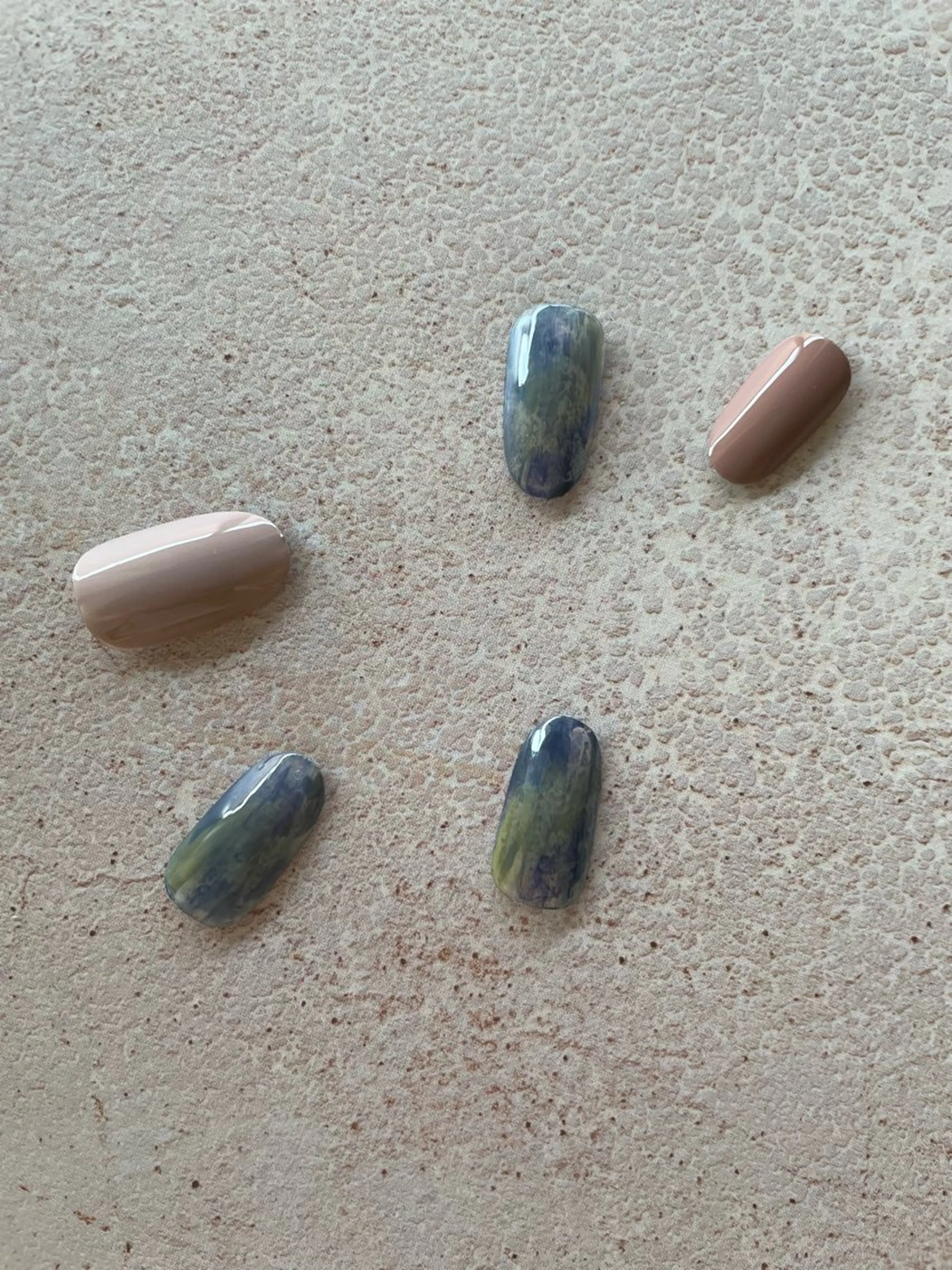 ネイル ブルー ジェルネイル KOTORI ことりのネイルデザイン