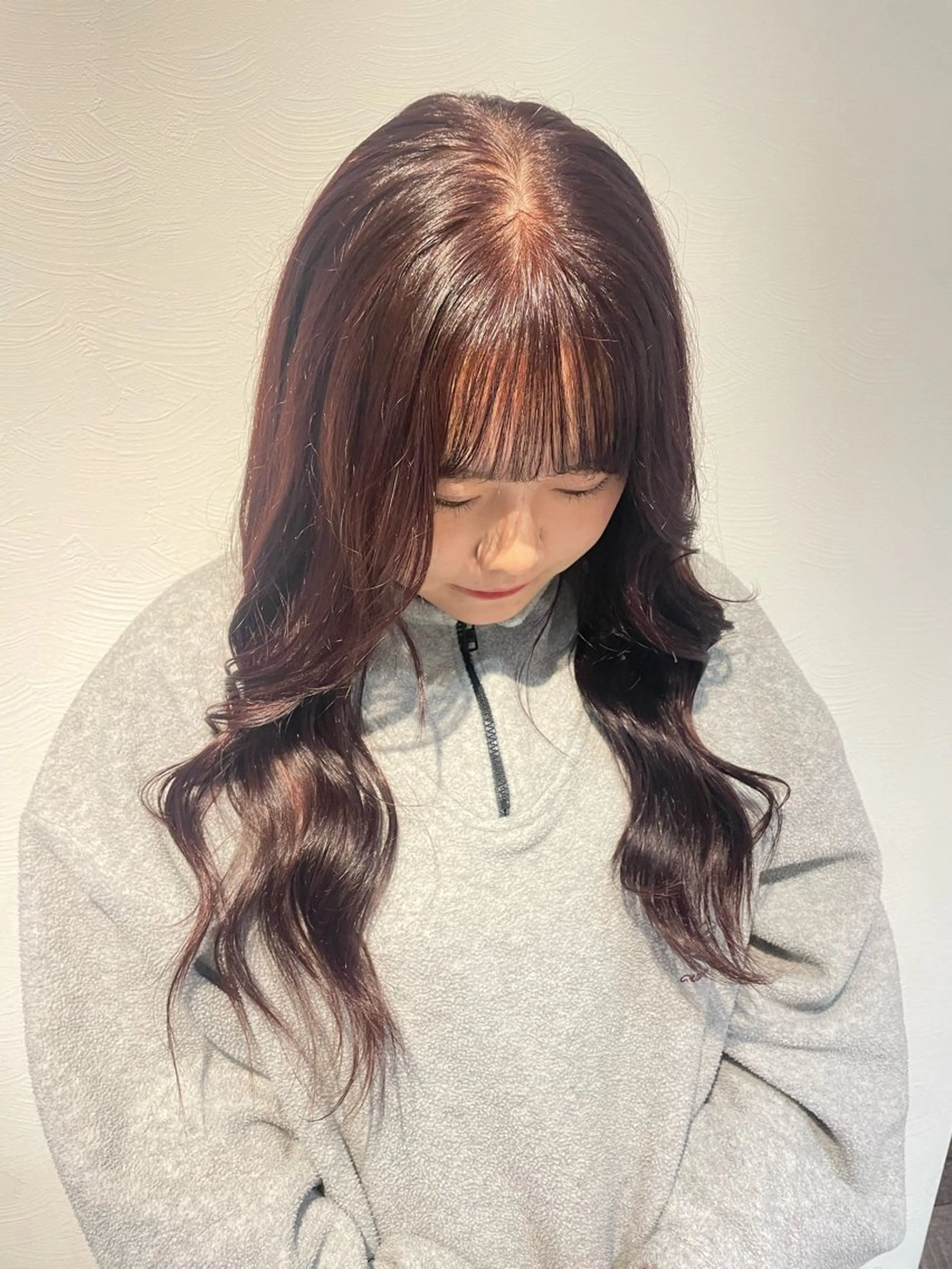 カラー ヘアカラー トリートメント マツムラ ミサキのマツエク・マツパデザイン