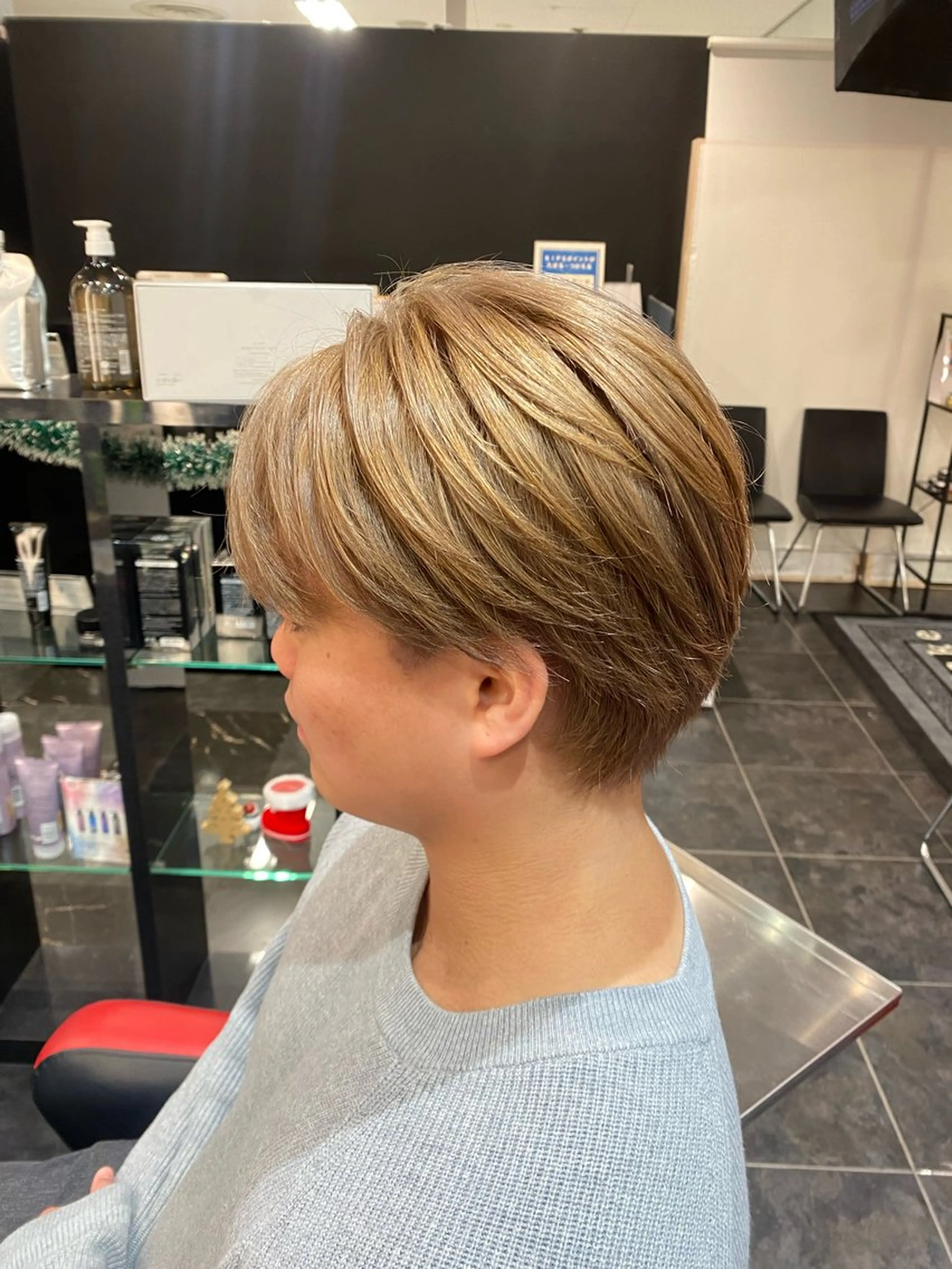 メンズ 田中 彩のヘアスタイル