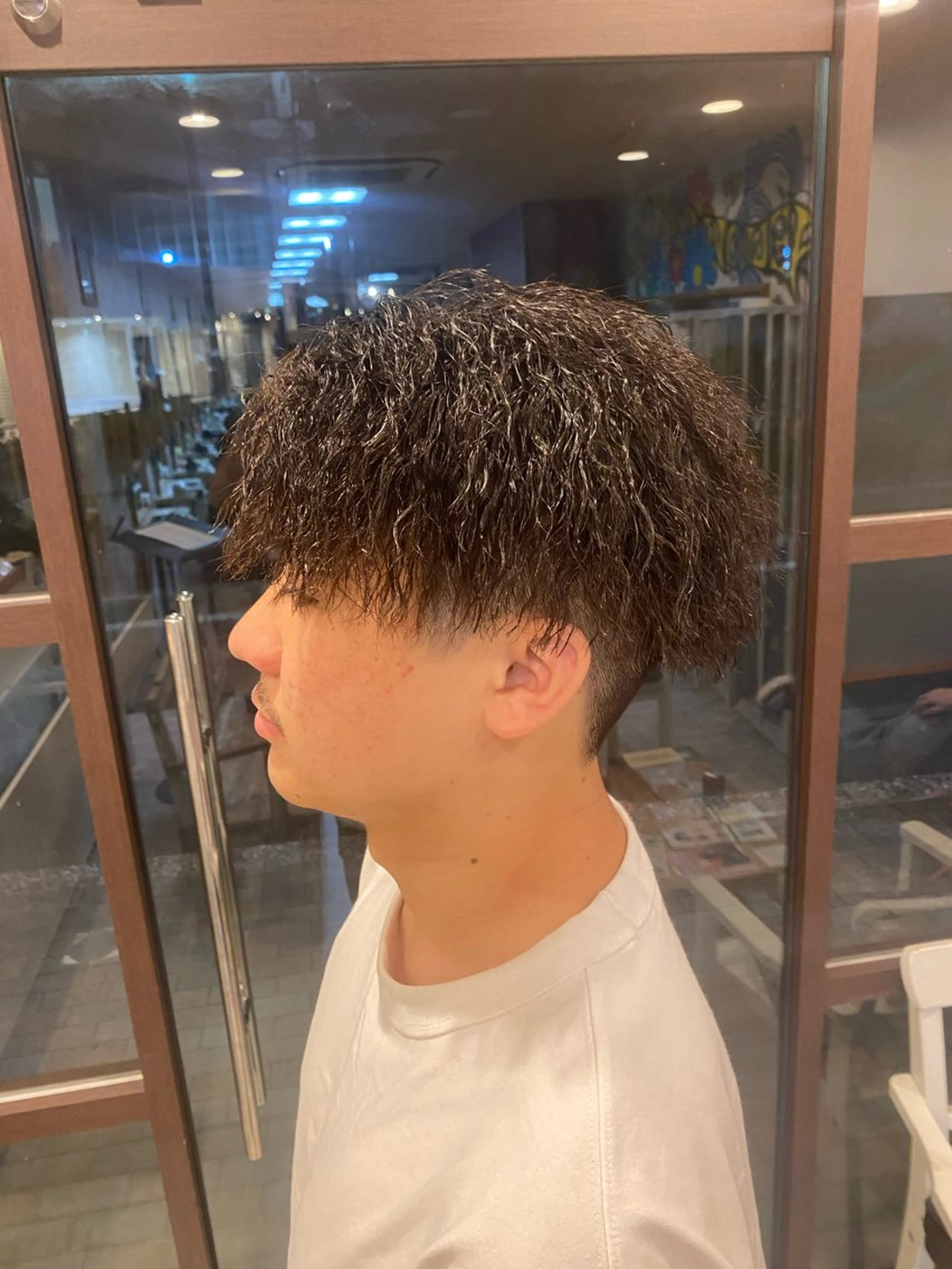 パーマ メンズ 💈メンズ特化💈 篠崎蓮　金沢文庫のヘアスタイル