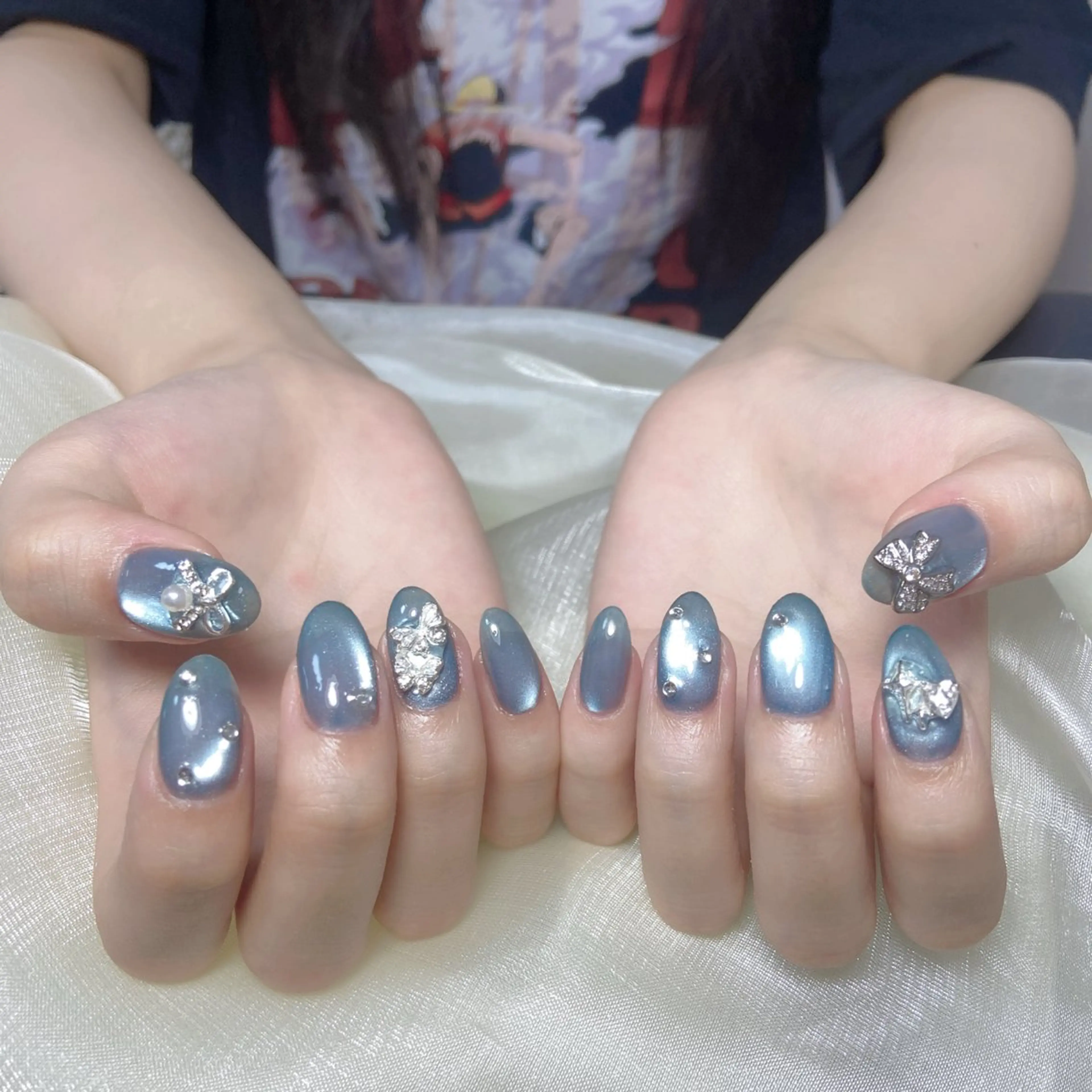 ネイル マグネットネイル ハンドネイル YOIネイルサロン所属・YOINAIL ヨイネイルサロンのネイルデザイン