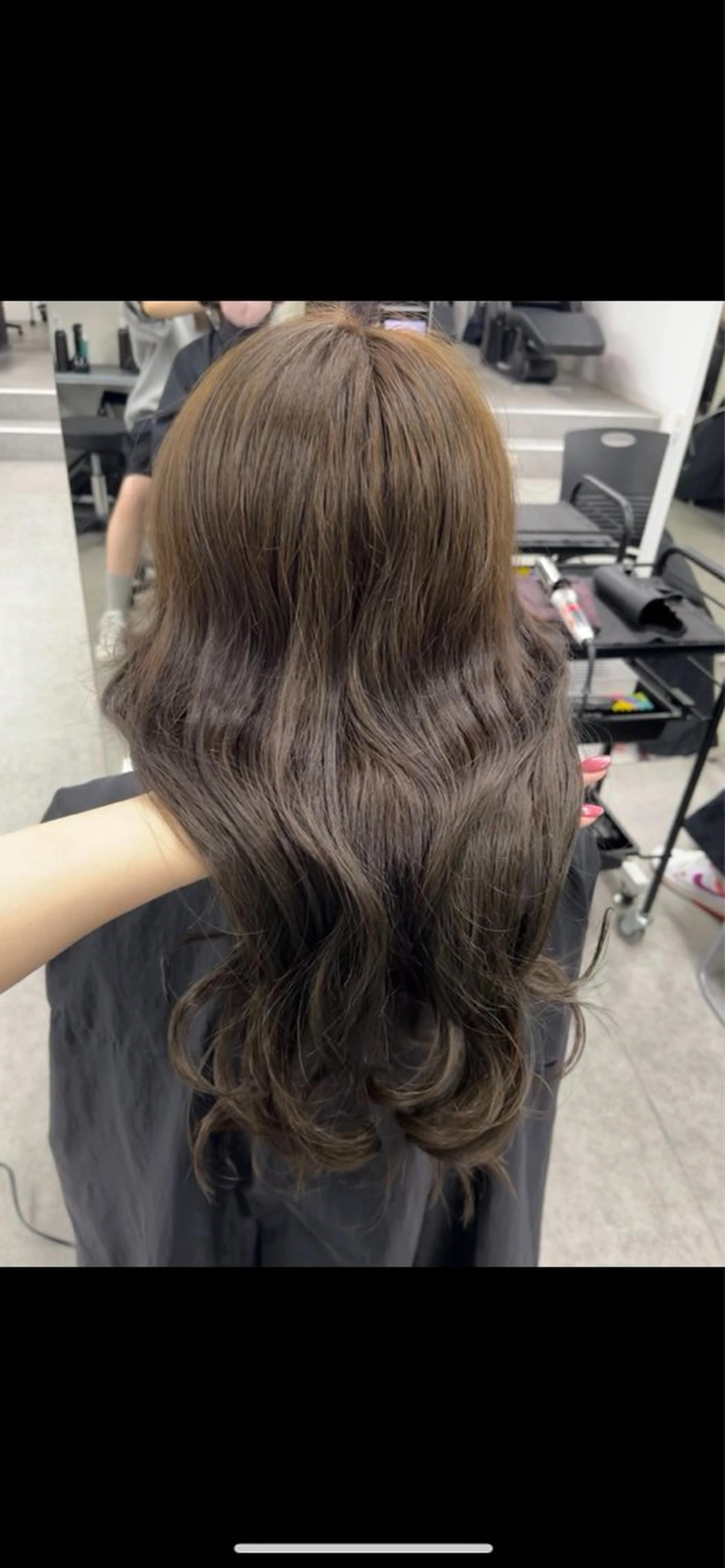 カラー ベージュ・ラベンダー カラー🎀りりのヘアスタイル