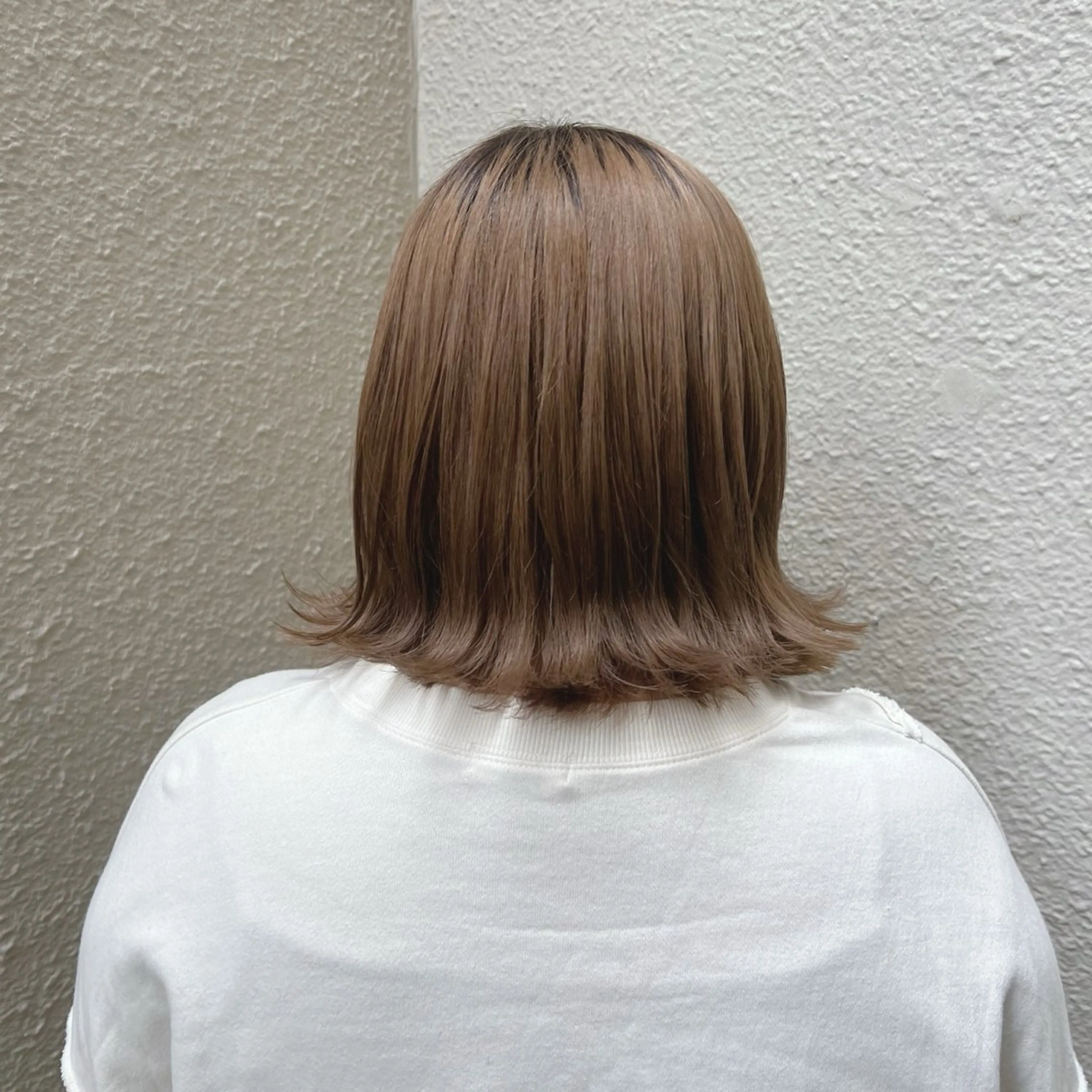 ミディアム ボブ くびれヘア 💙OUD 仲本七星💙のヘアスタイル