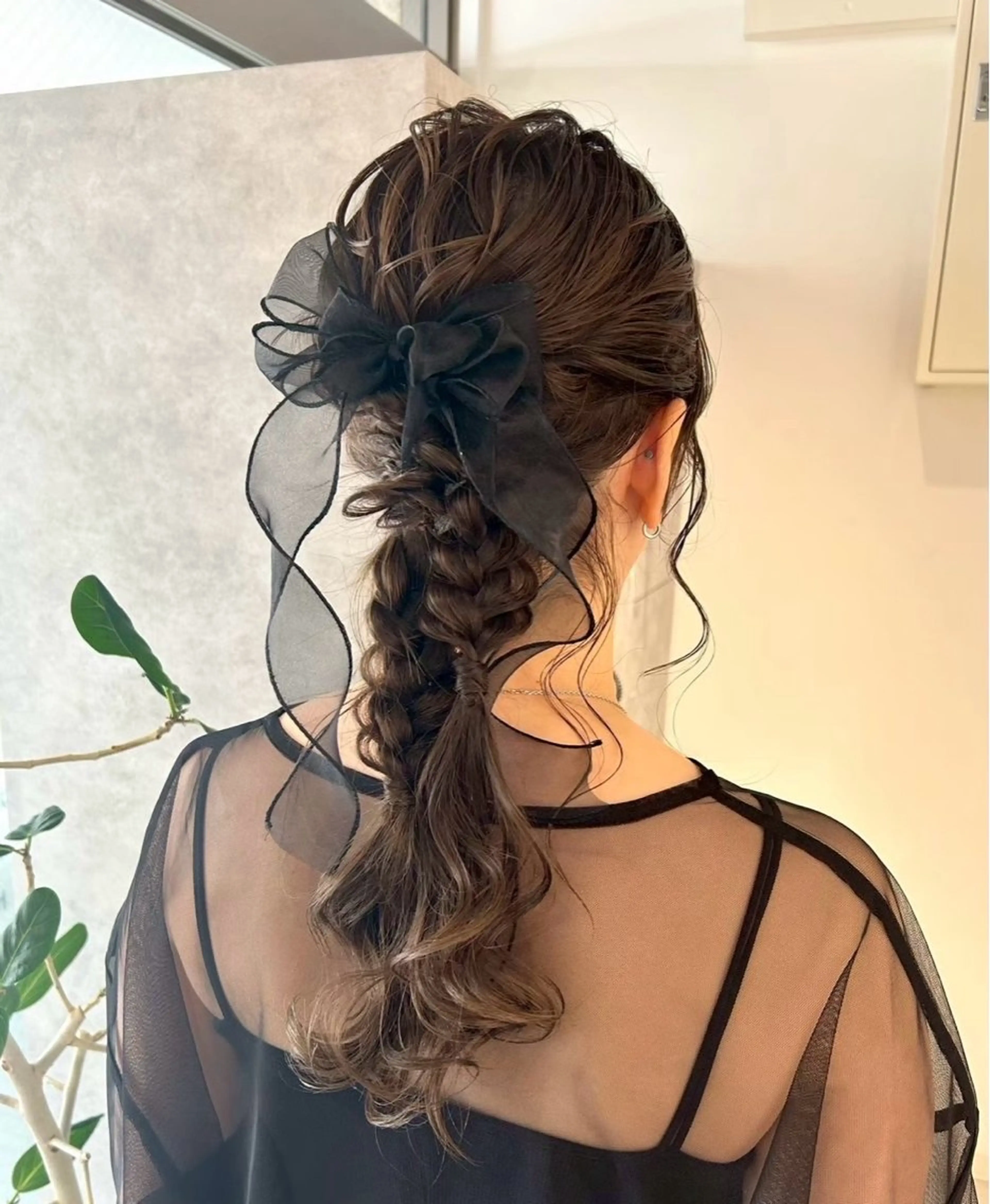 ヘアアレンジ 結婚式・ブライダル moon/髪質改善/ ブリーチ/レイヤー☪のヘアスタイル