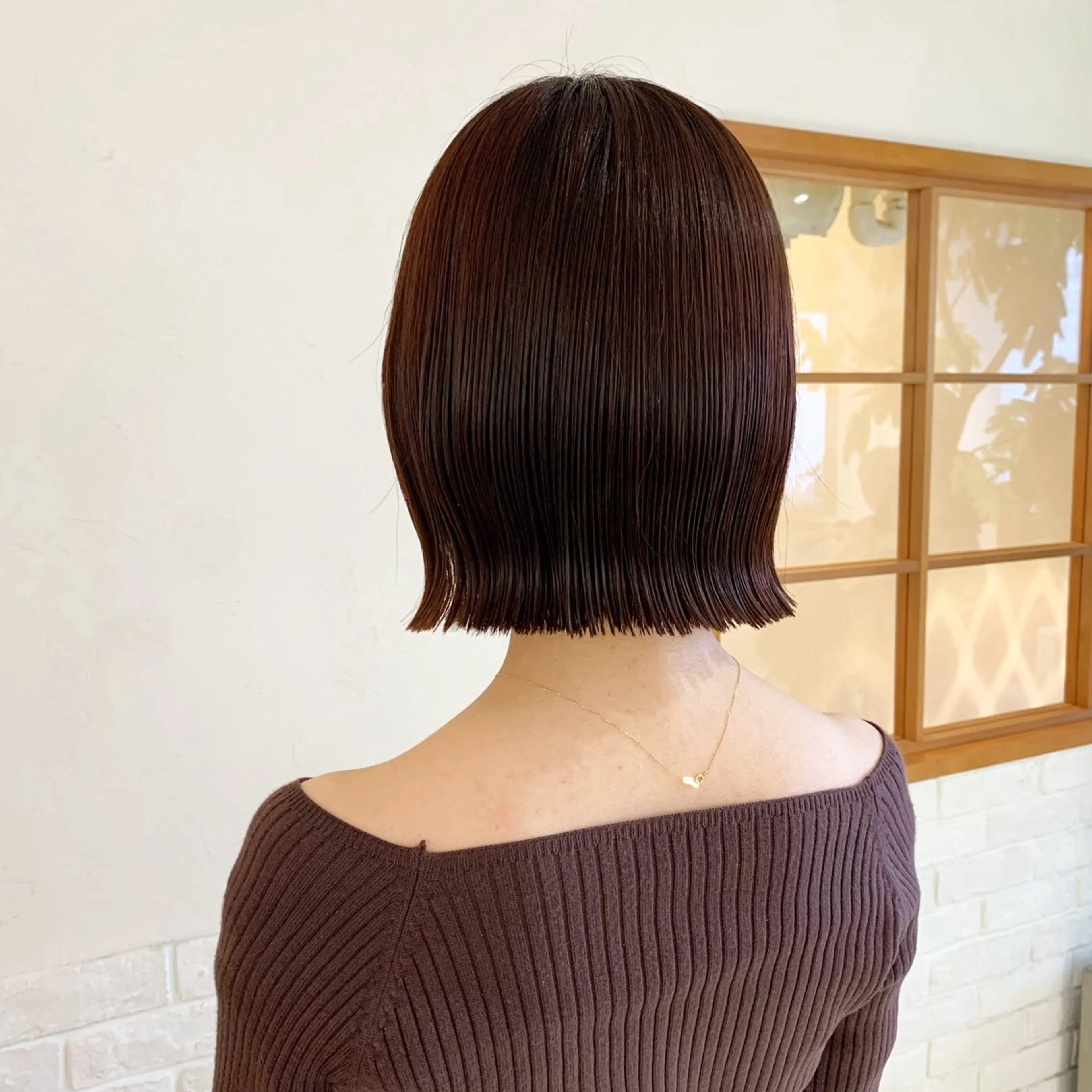 ミディアム カラー ブラウンカラー ココアブラウン Lily hair design所属・🩰淡色カラー／ 南ゆかり（女性のみ）のヘアスタイル