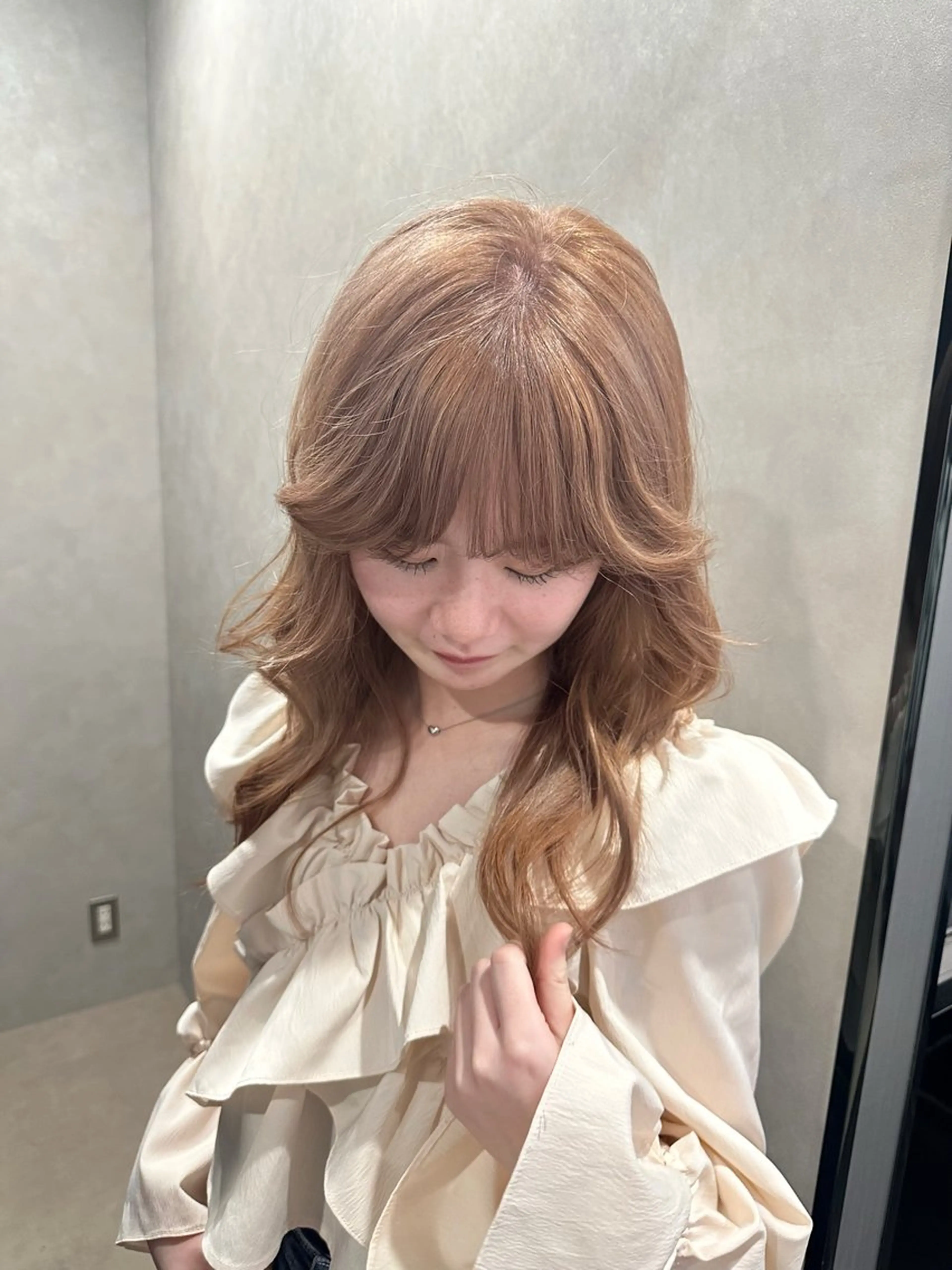 ダブルカラー(ブリーチあり)＋3stepトリートメントの写真