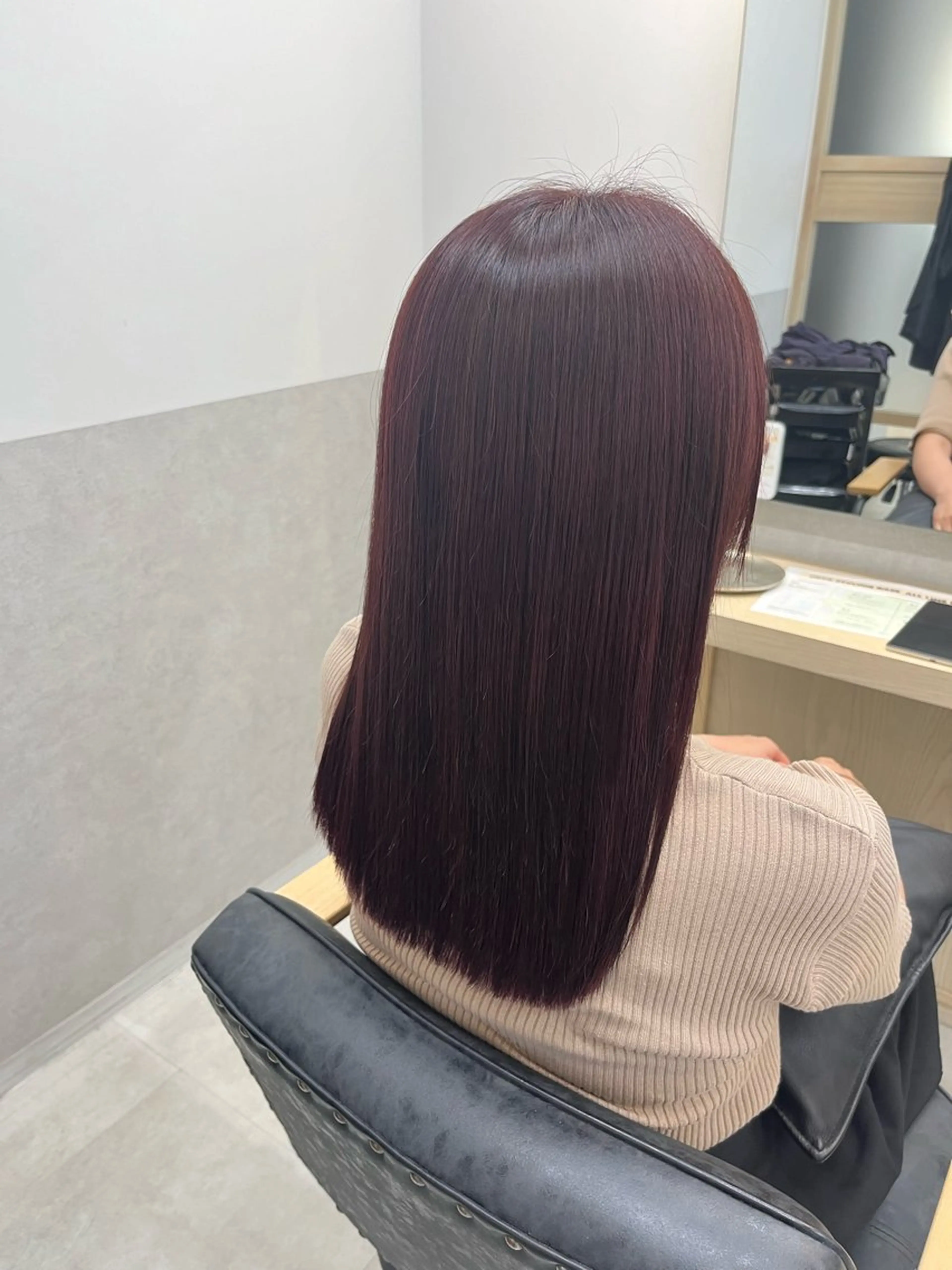 ロング 田中 絵理のヘアスタイル