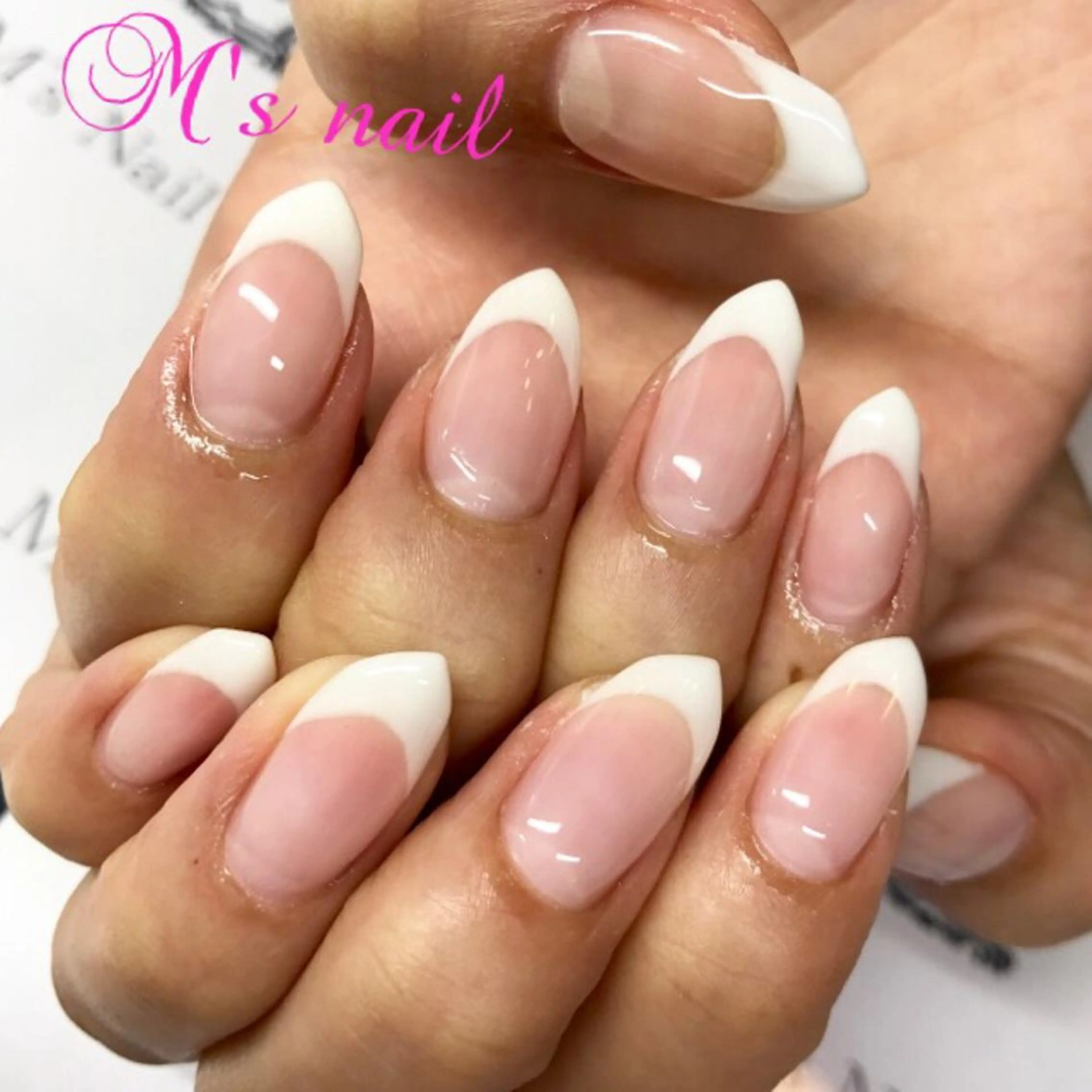 ネイル フレンチネイル M's nail所属・M's nail ..のネイルデザイン